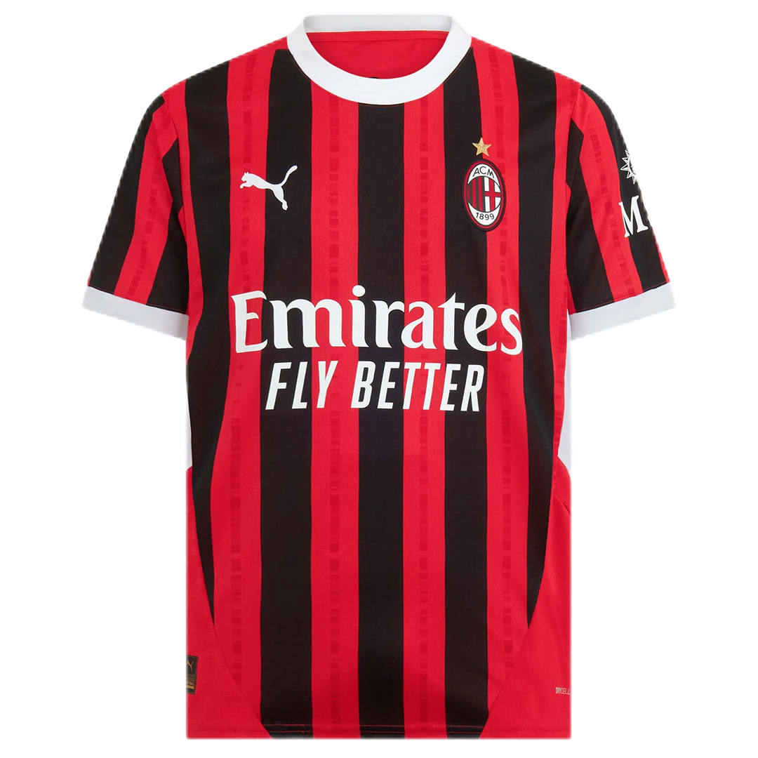 RAFA LEÃO #10 AC Milan Home Jersey 2024/25 - Soccerfana