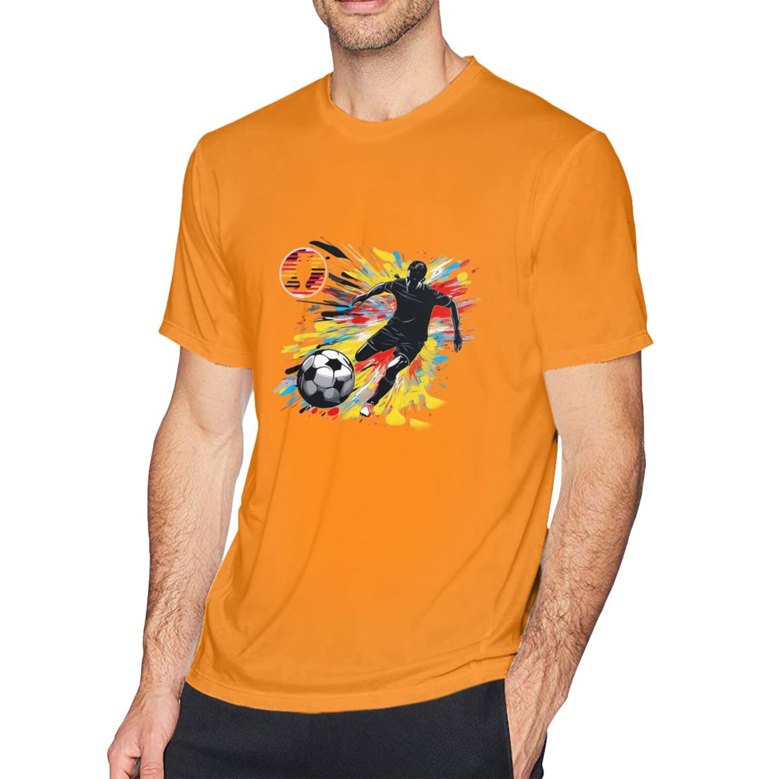 Men's Germany EURO 2024 Basic Short Sleeve T-Shirt BST1748 - Soccerfana