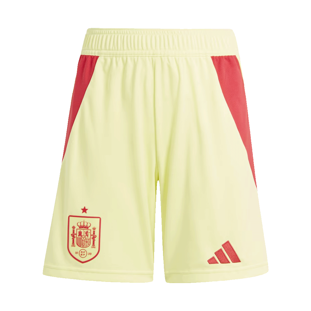 Spain Away Shorts EURO 2024 - Soccerfana