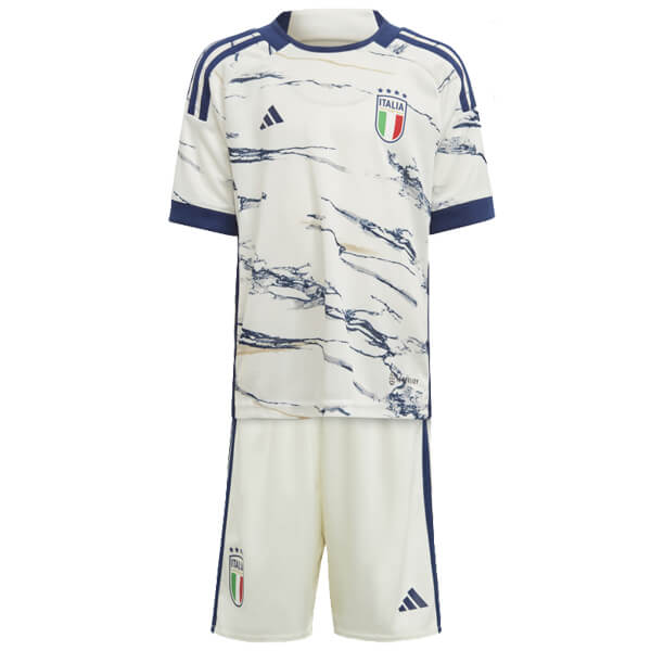 Kid's Italy Away Jersey+Shorts 23/24 - Soccerfana