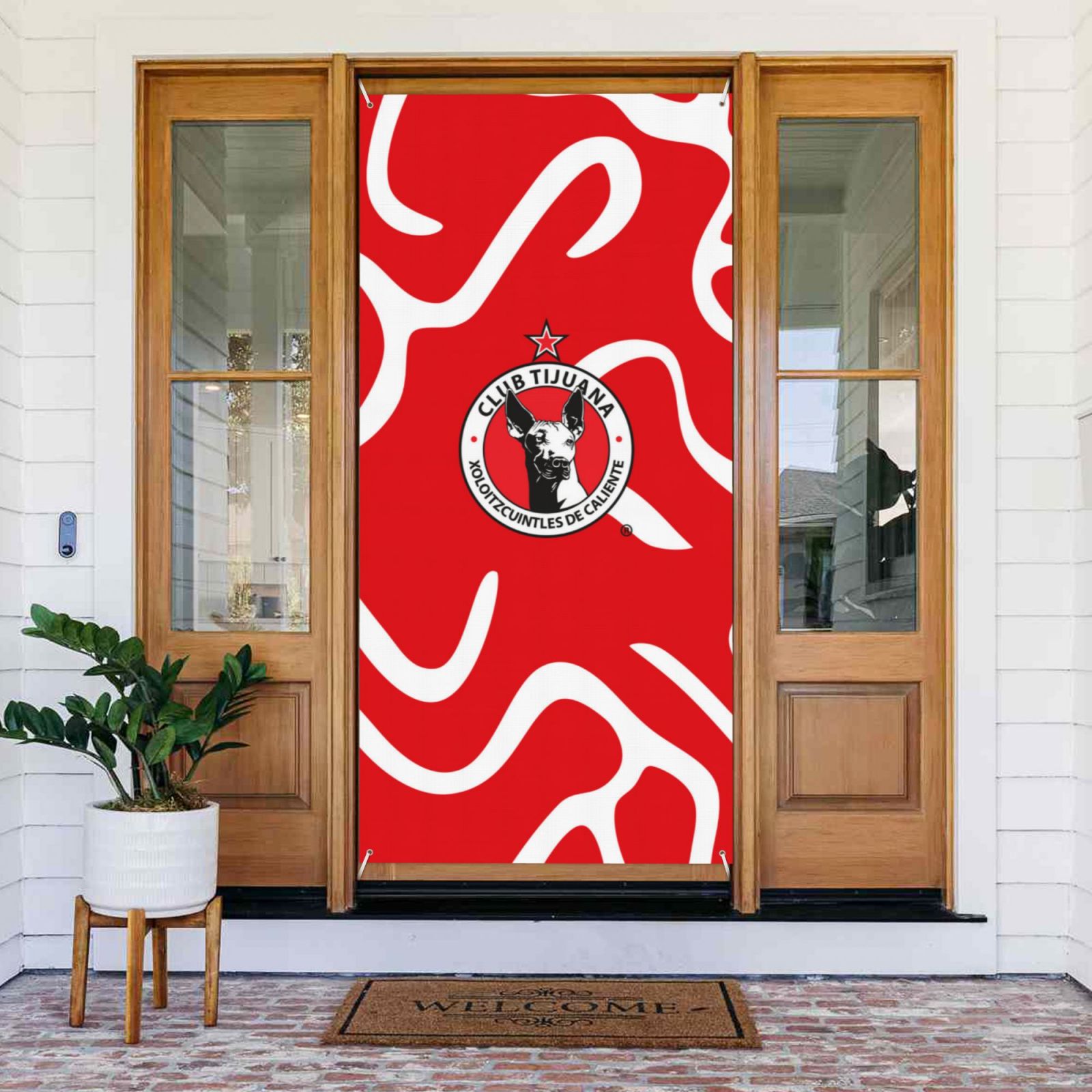 Xolos Tijuana Door Cover Decorated Banner DCB2818 - Soccerfana