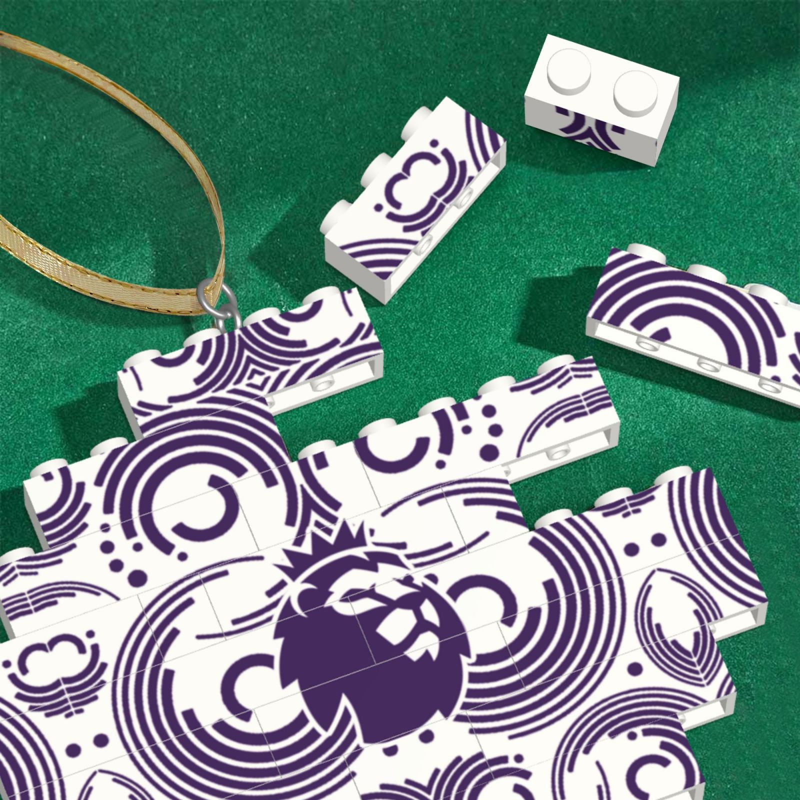 Premier League Building Block Puzzle Ornament BBP1997 - Soccerfana