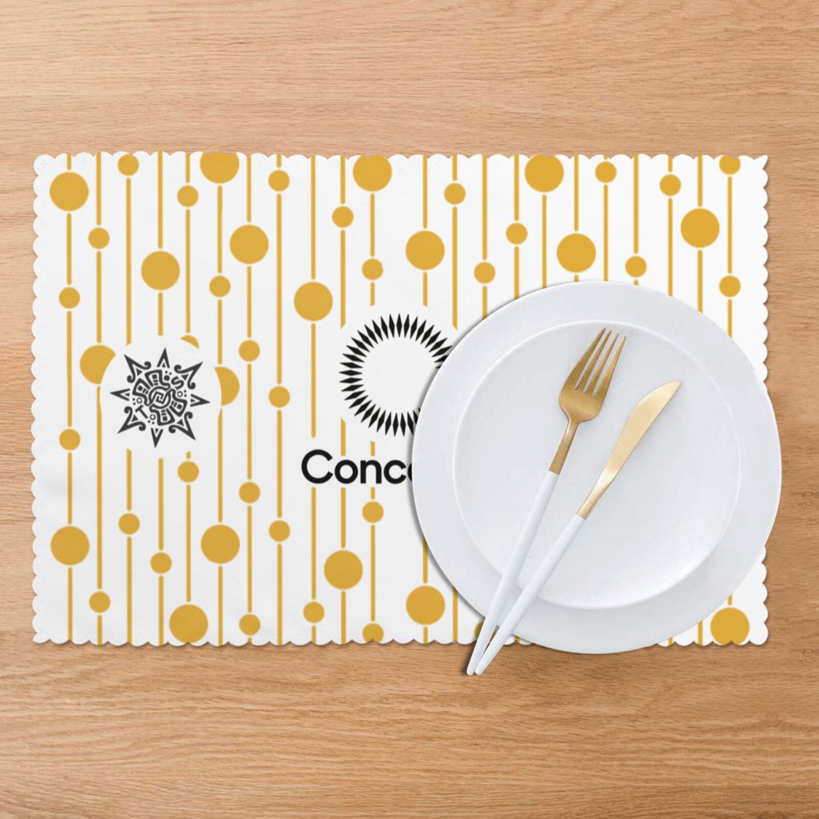 CONCACAF Placemat Set Of 6 PFD2289 - Soccerfana