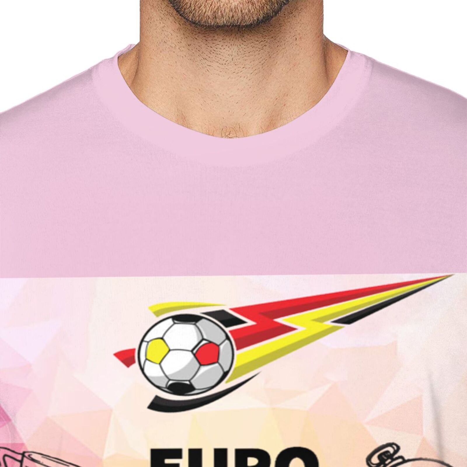 Men's Germany EURO 2024 Basic Short Sleeve T-Shirt BST1771 - Soccerfana