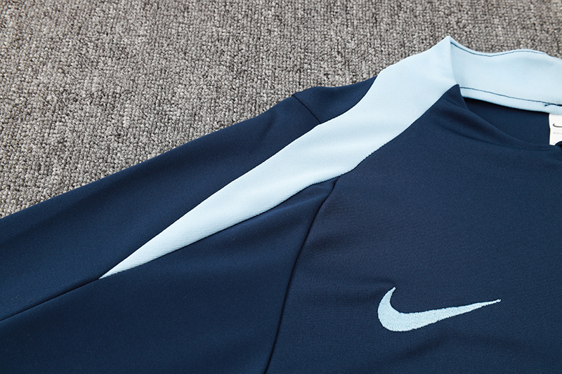 France Long Sleeve Track Suit 2024/25 MEN557 - Soccerfana