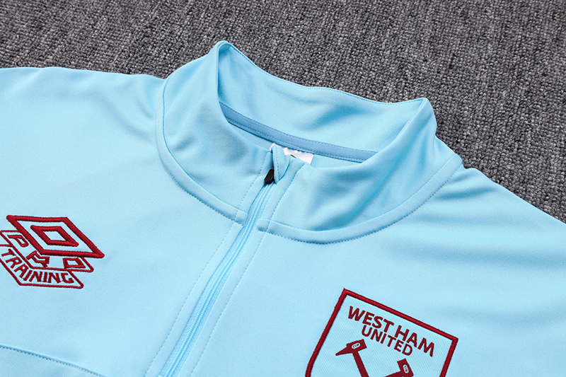 West Ham Union Long Sleeve Track Suit 23/24 MEN601 - Soccerfana
