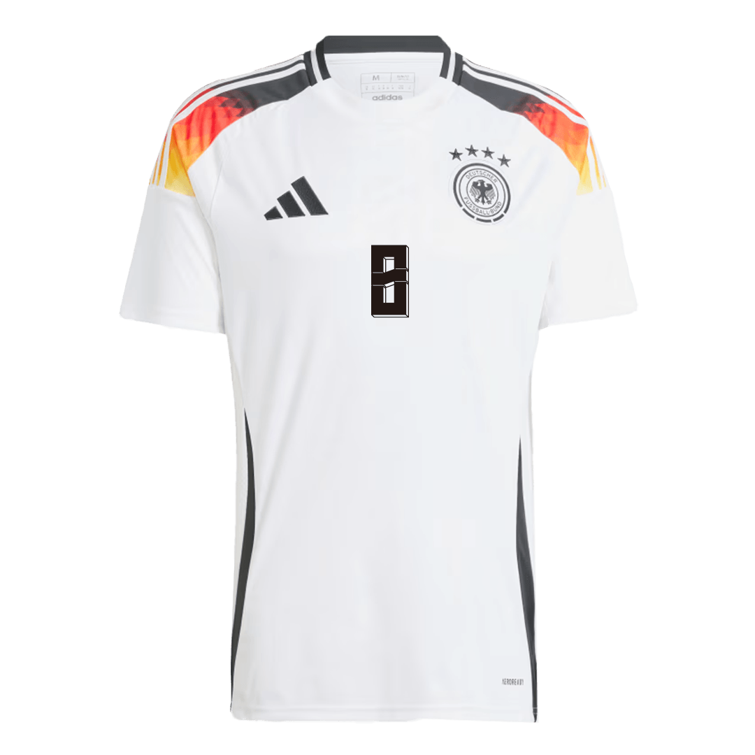 Toni Kroos #8 Germany Home Jersey EURO 2024 - Soccerfana