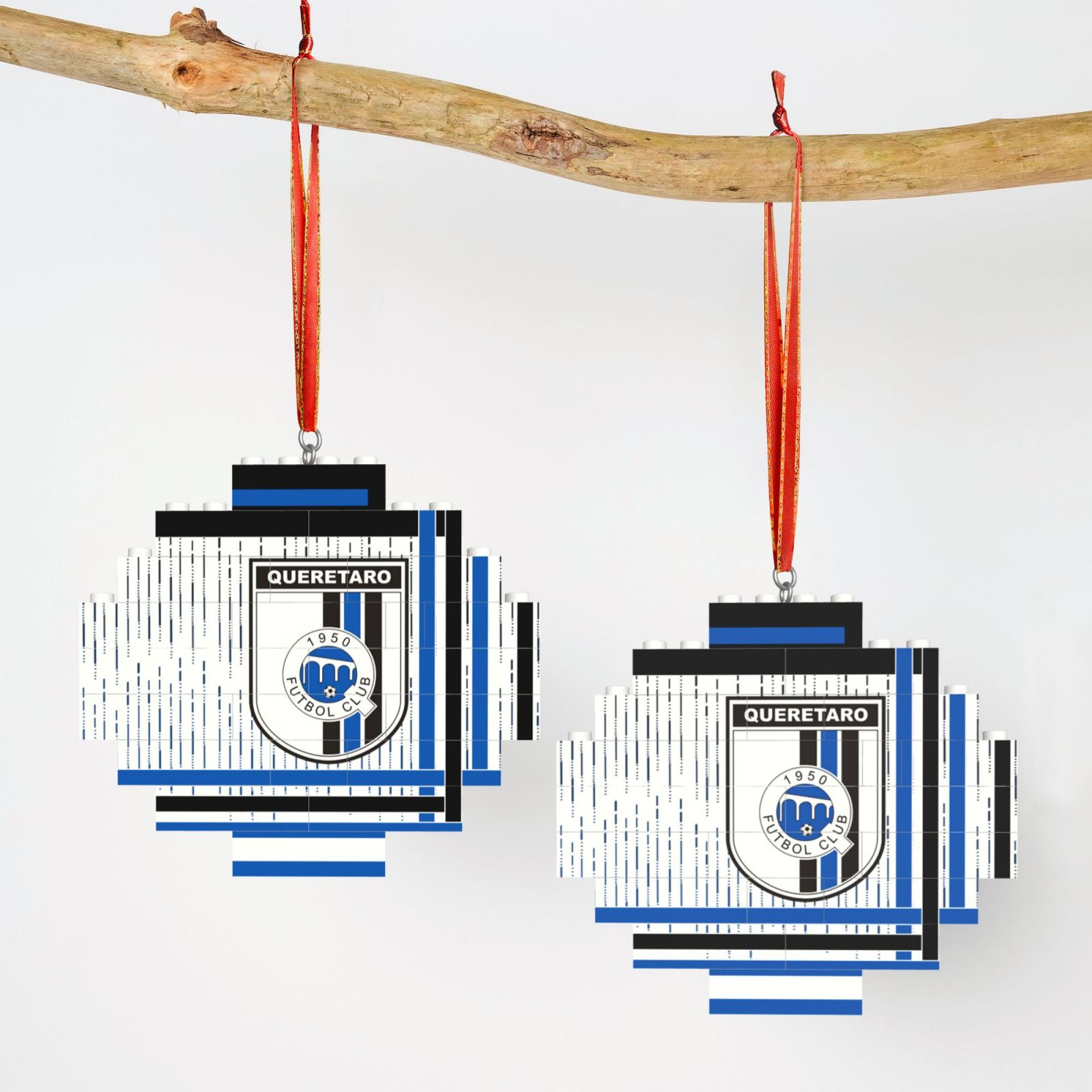 Queretaro Building Block Puzzle Ornament BBP2183 - Soccerfana