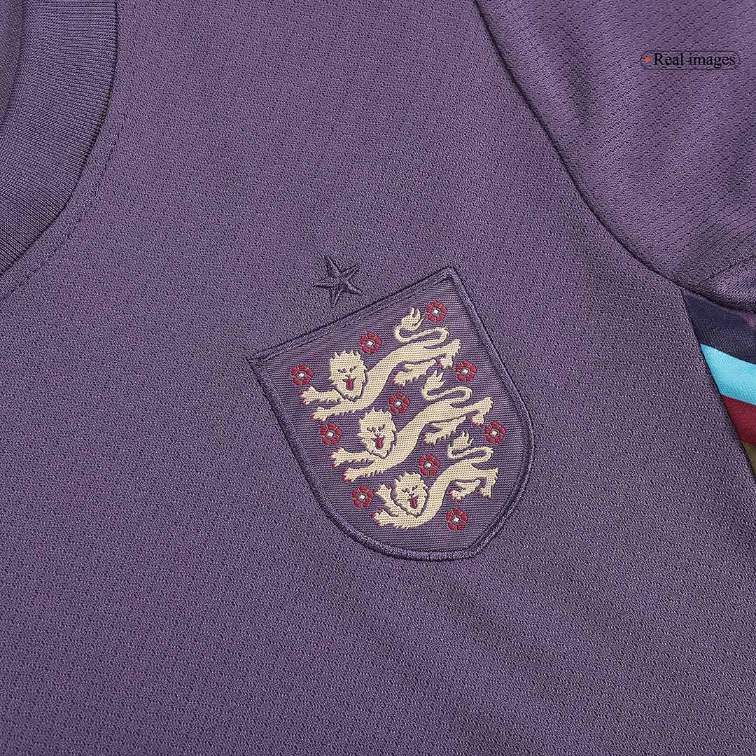 Kid's England Away Jersey+Shorts EURO 2024 - Soccerfana