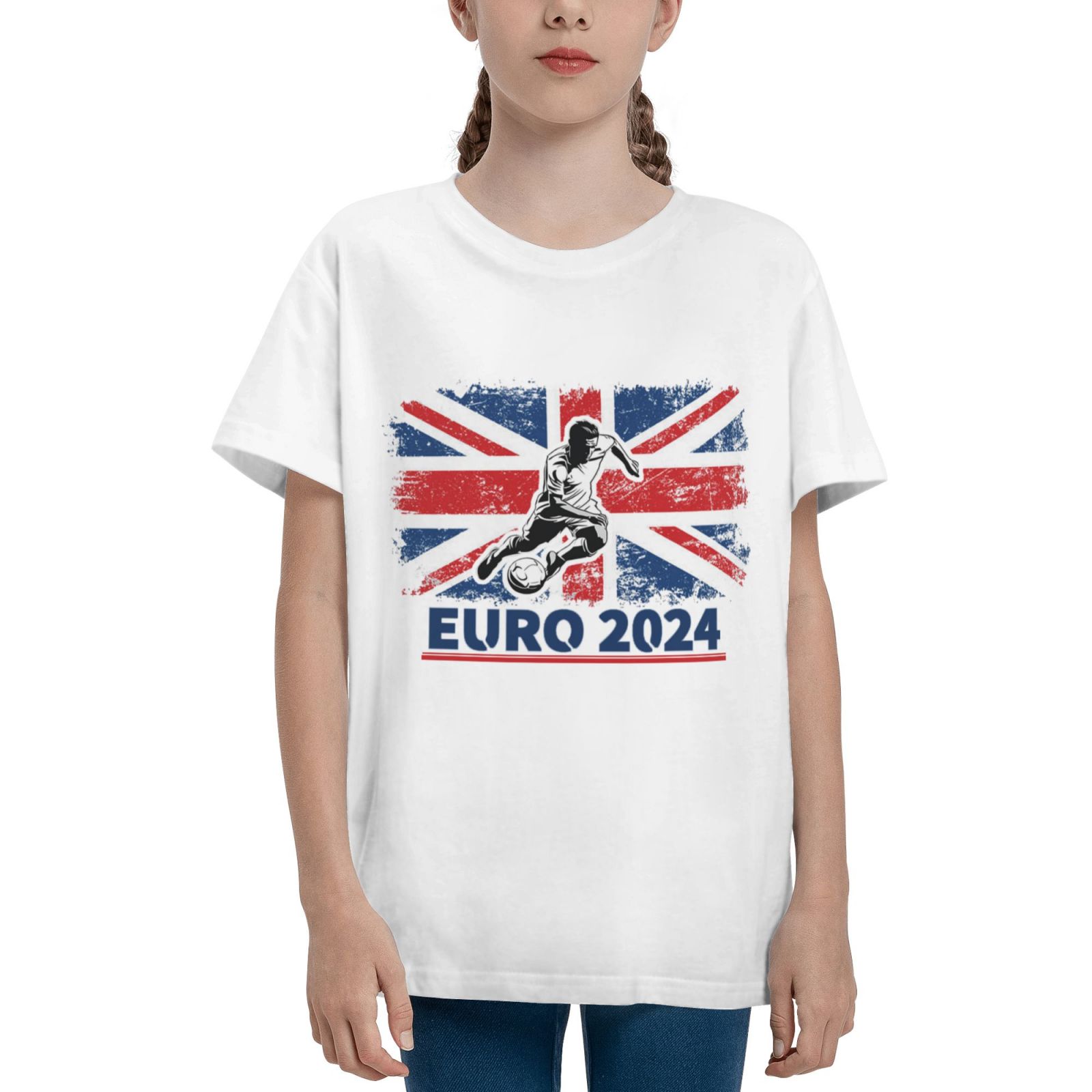 Kid's England EURO 2024 Teenage T-shirt TET1754 - Soccerfana
