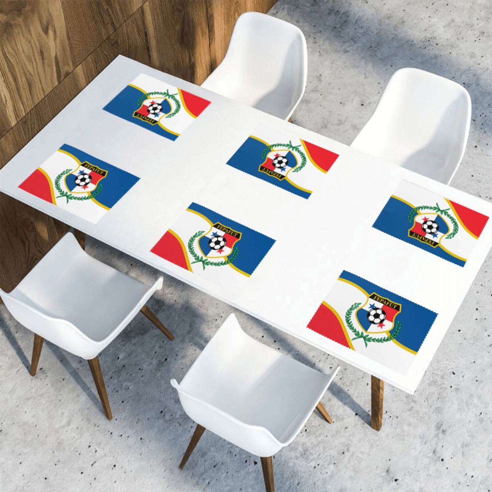 Panama Placemat Set Of 6 PFD2082 - Soccerfana