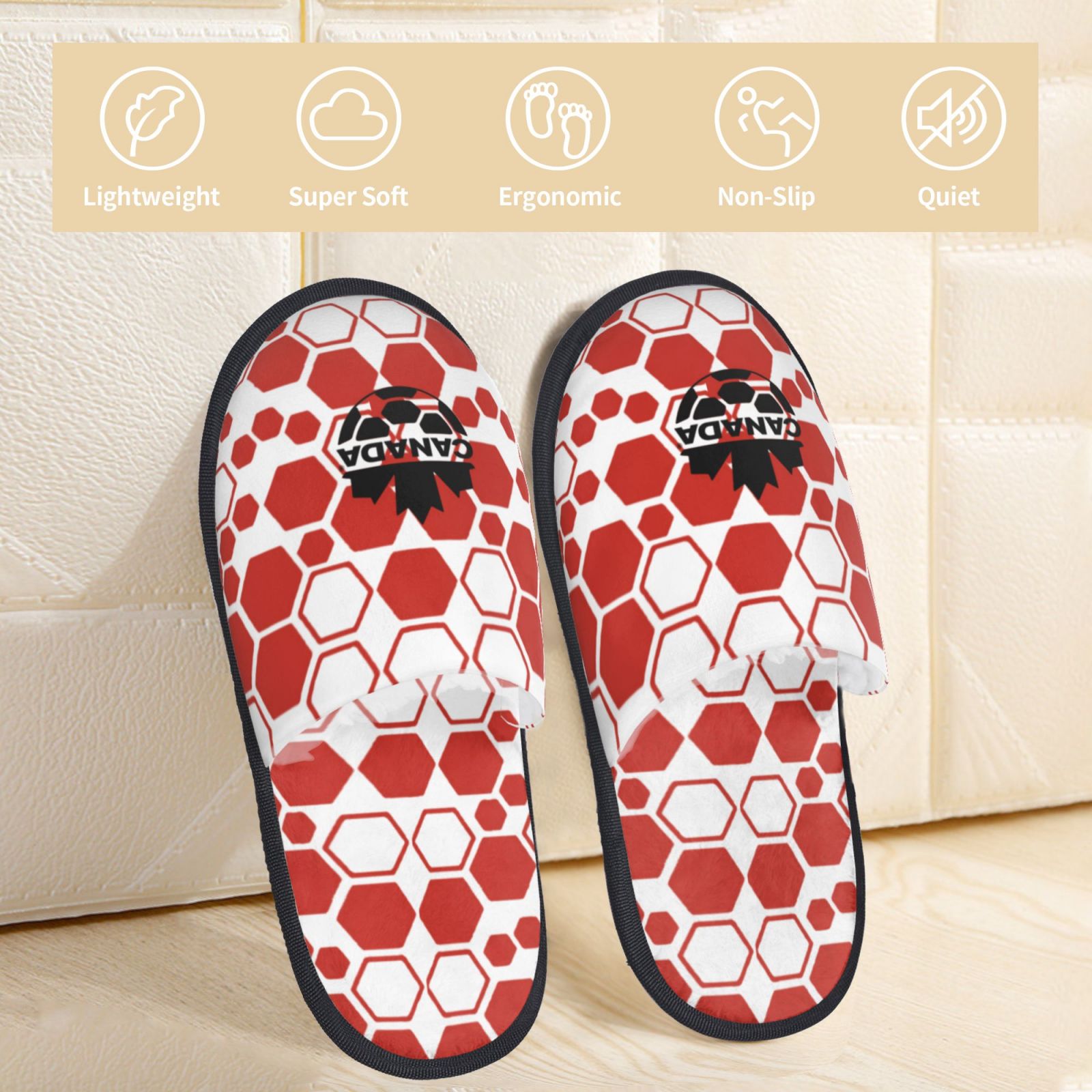 Canada Cotton Slippers FSP2357 - Soccerfana