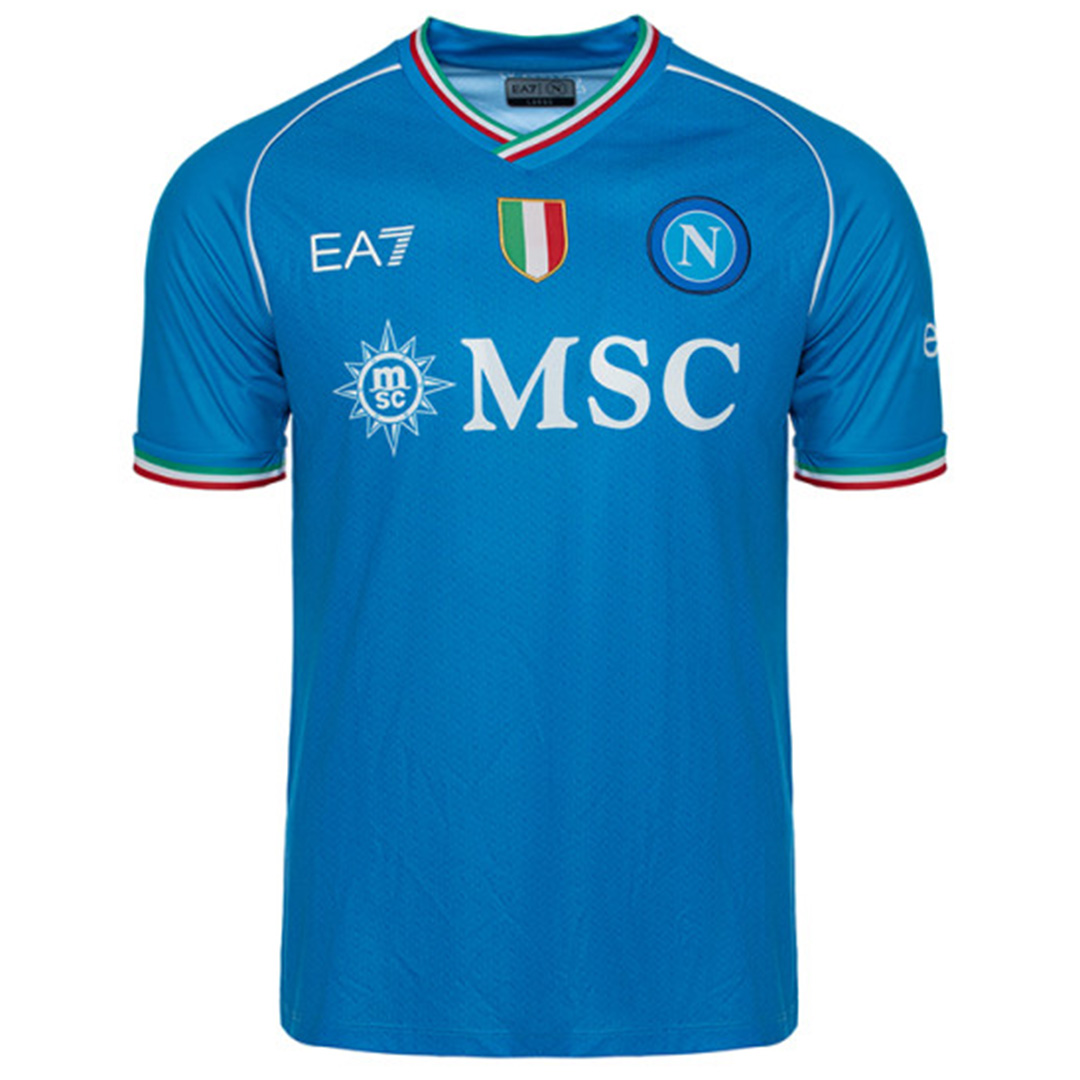 SSC Napoli Home Jersey 23/24 - Soccerfana