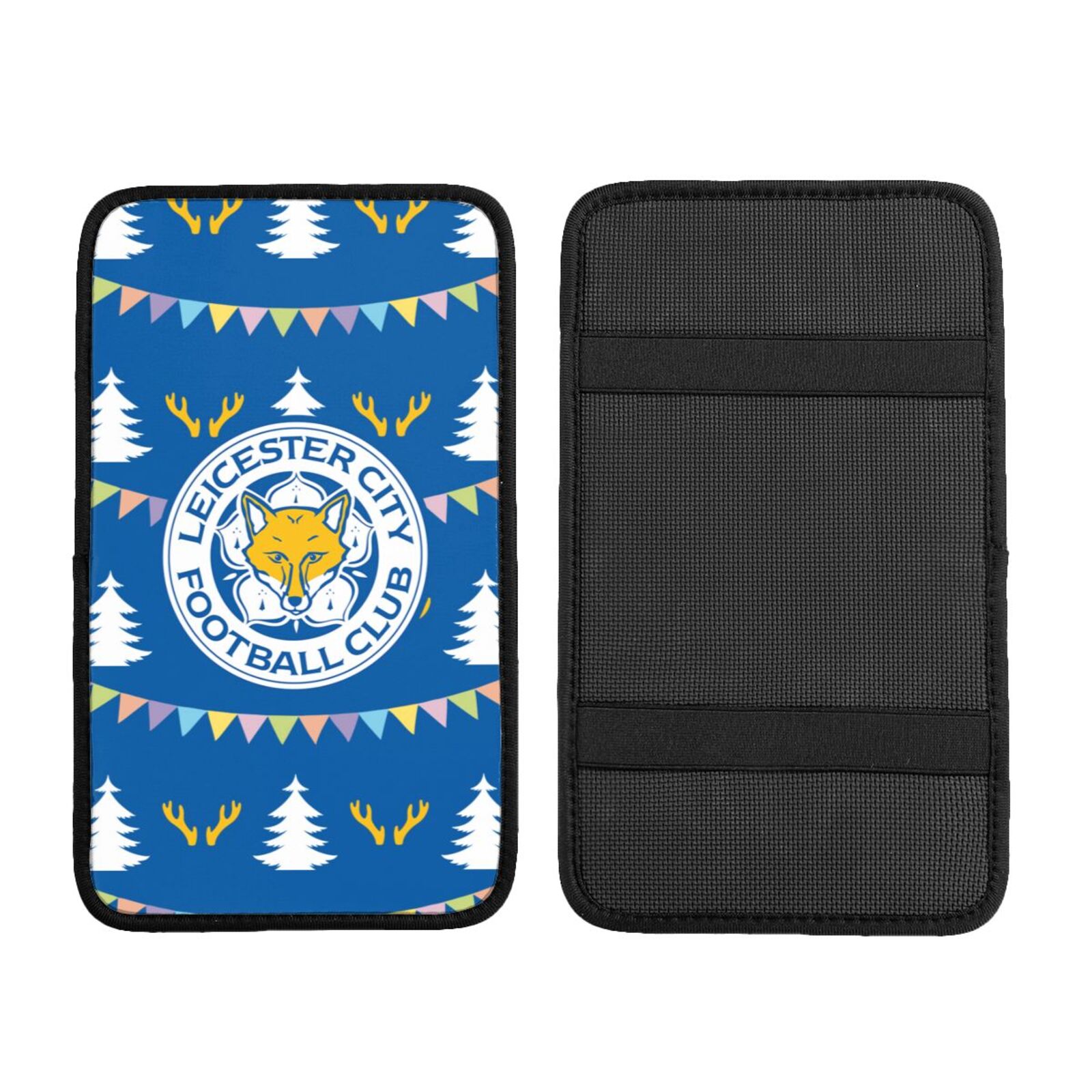 Leicester City Car Handrail Box Cushion CHC2597 - Soccerfana