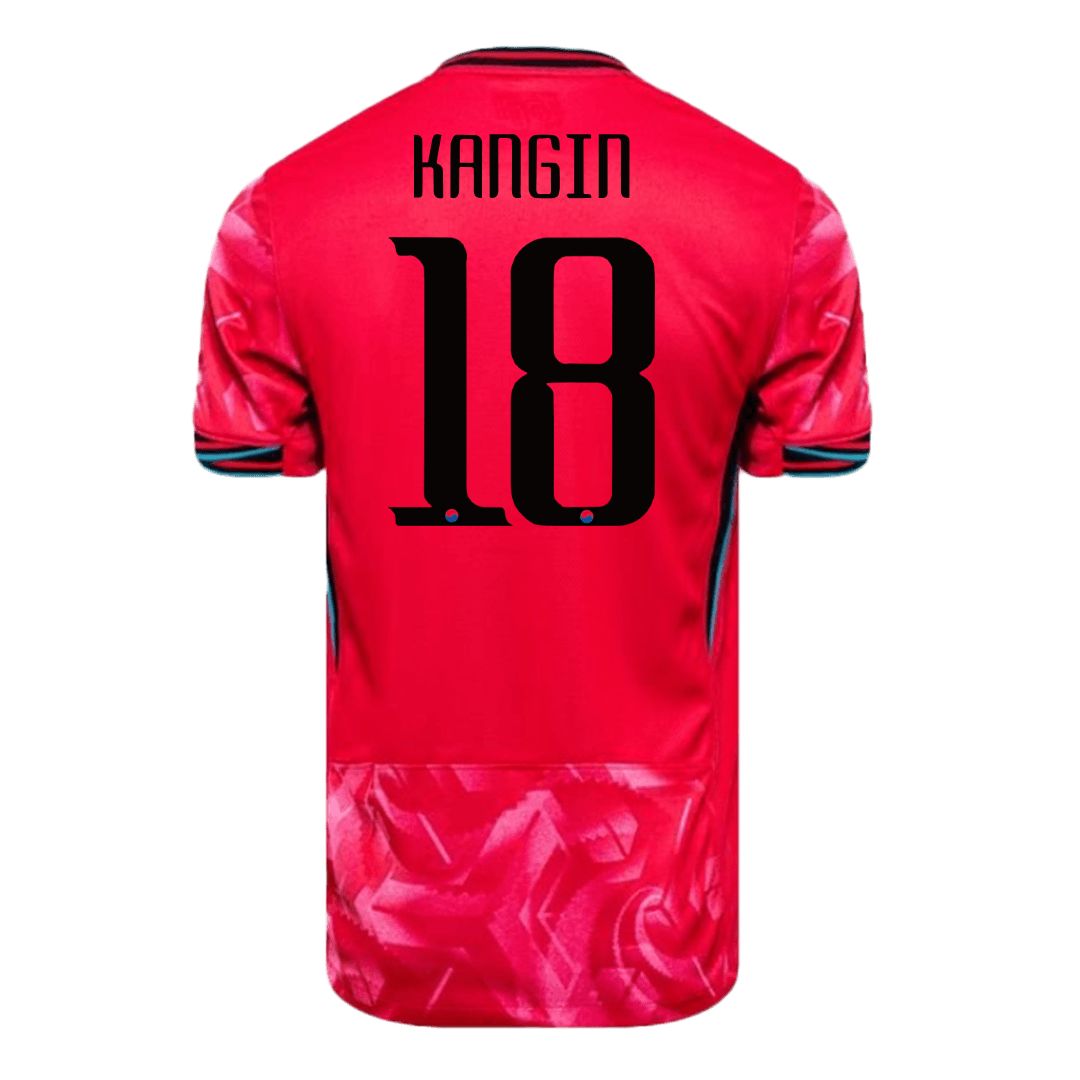 KANGIN #18 South Korea Home Jersey 2024 - Soccerfana