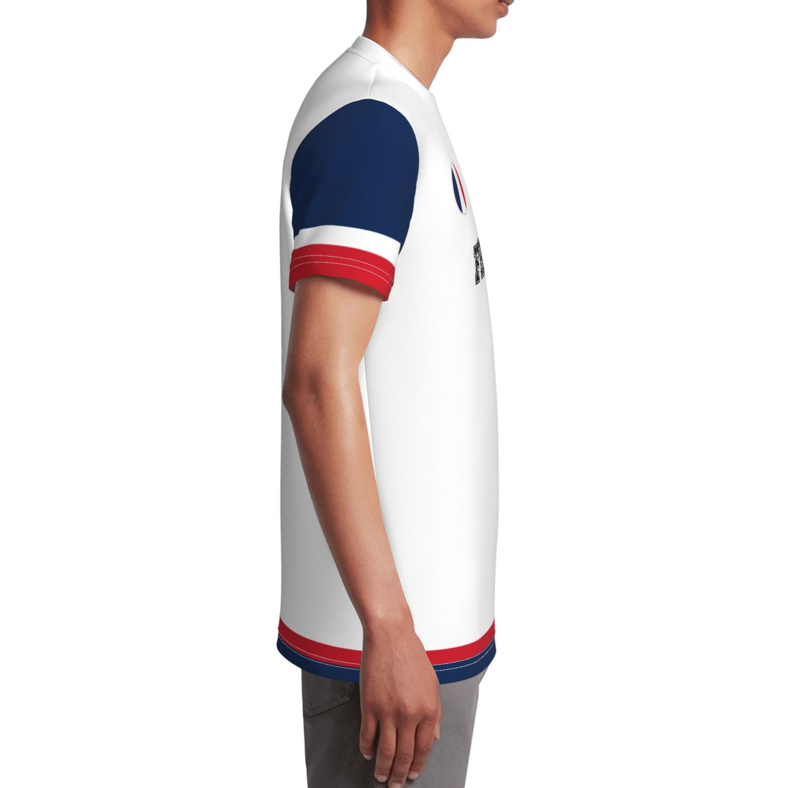 Kid's France EURO 2024 Youth Short Sleeve T-Shirt YST1701 - Soccerfana