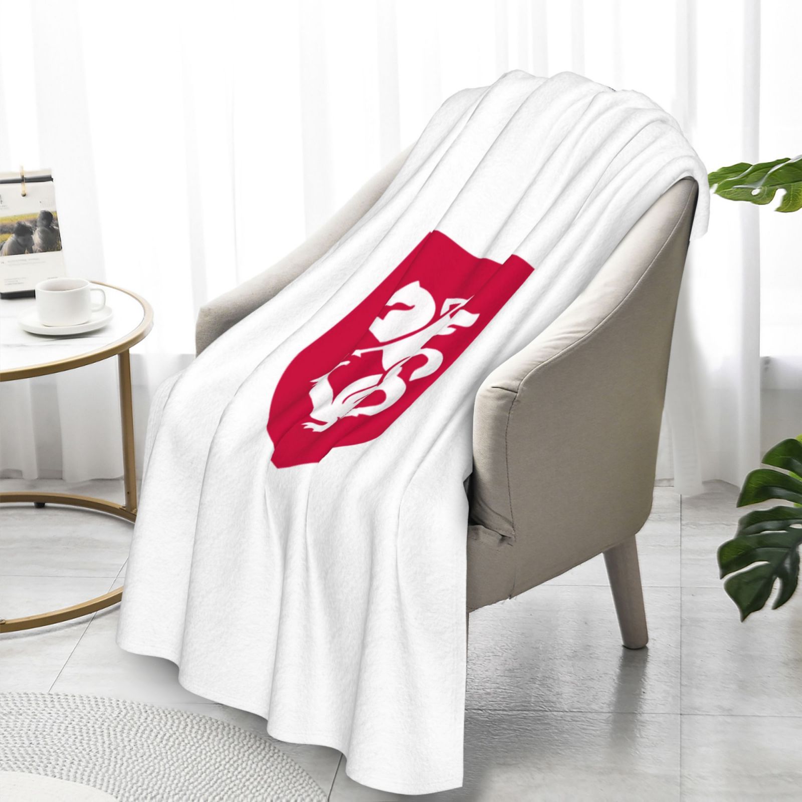 Georgia Flannel Blanket FLB1621 - Soccerfana