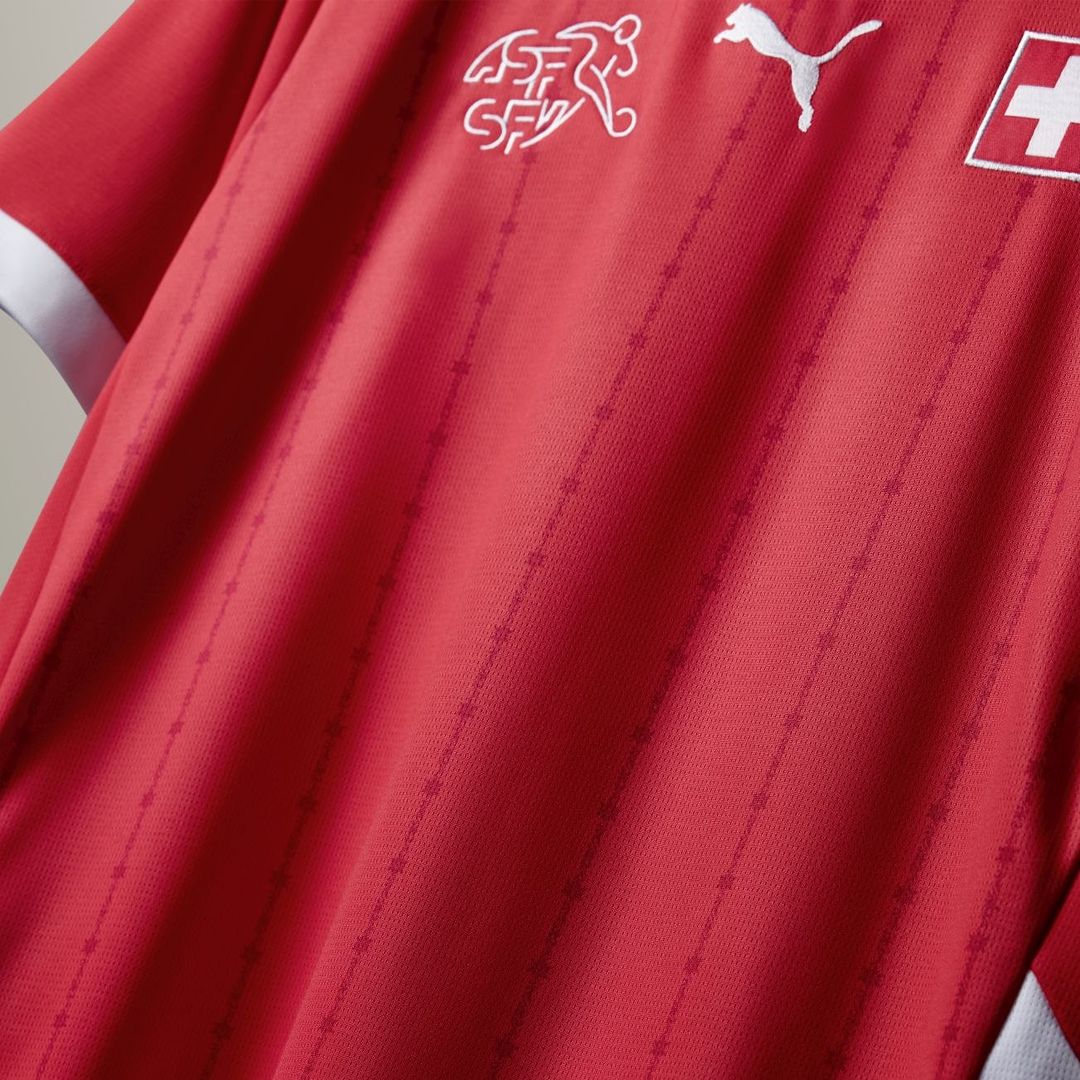 Switzerland Home Jersey EURO 2024 - Soccerfana