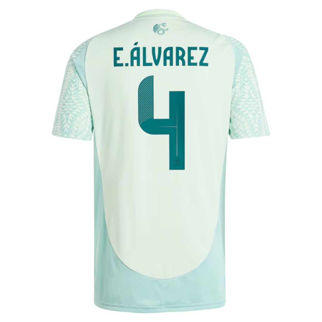 Edson Alvarez #4 Mexico Away Jersey Copa America 2024 - Soccerfana