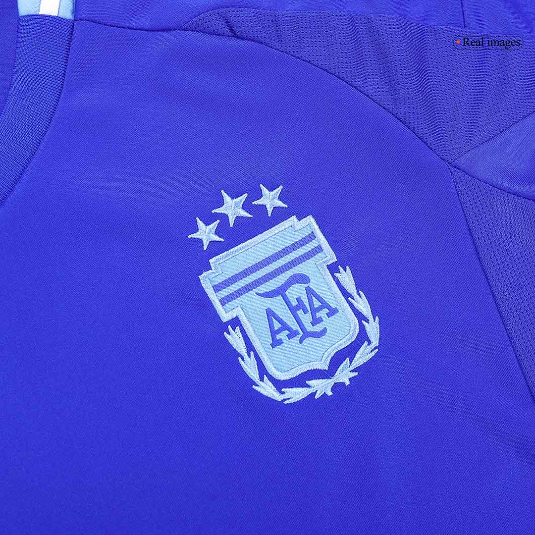 Kid's Argentina Away Jersey+Shorts Copa America 2024 - Soccerfana