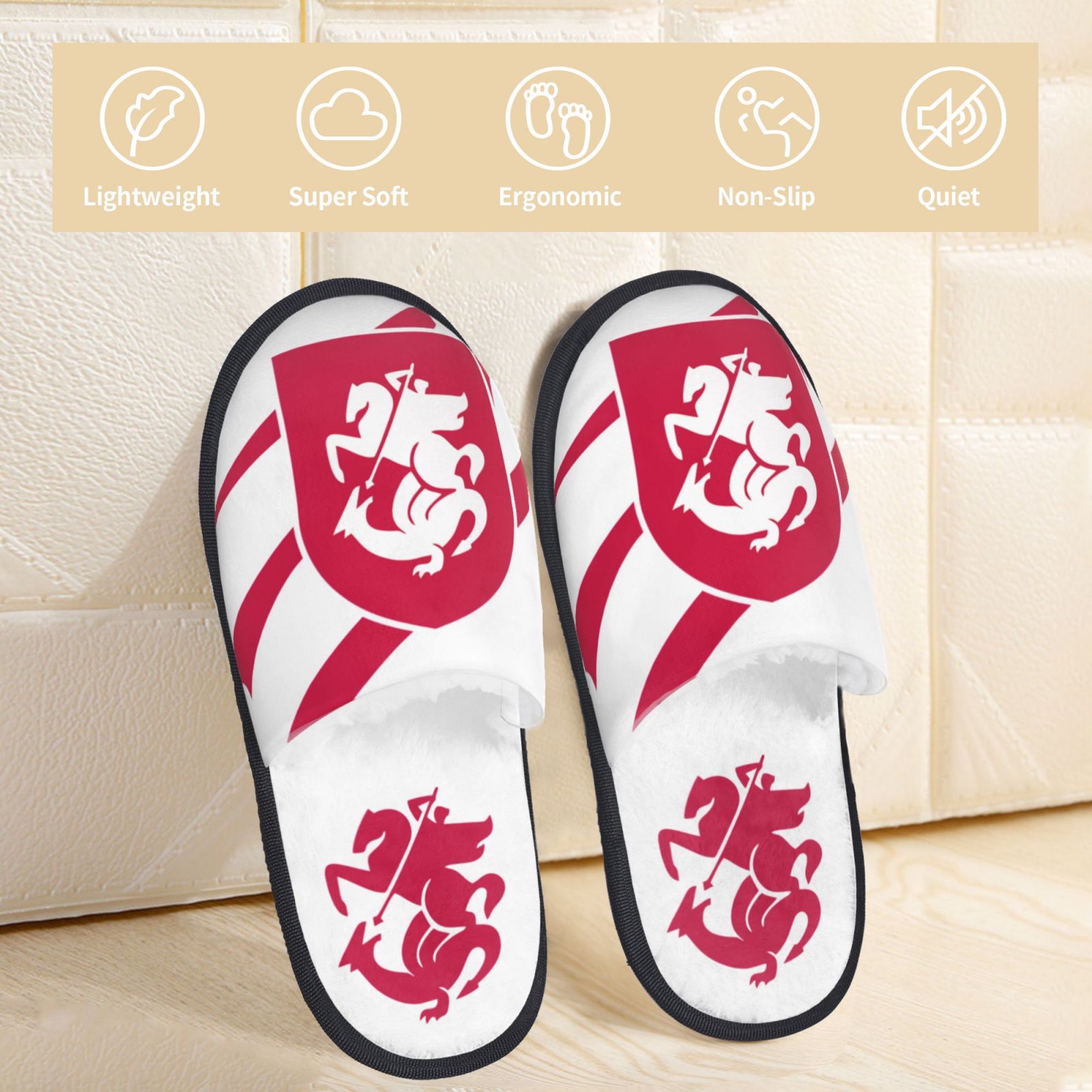 Georgia Cotton Slippers FSP2214 - Soccerfana