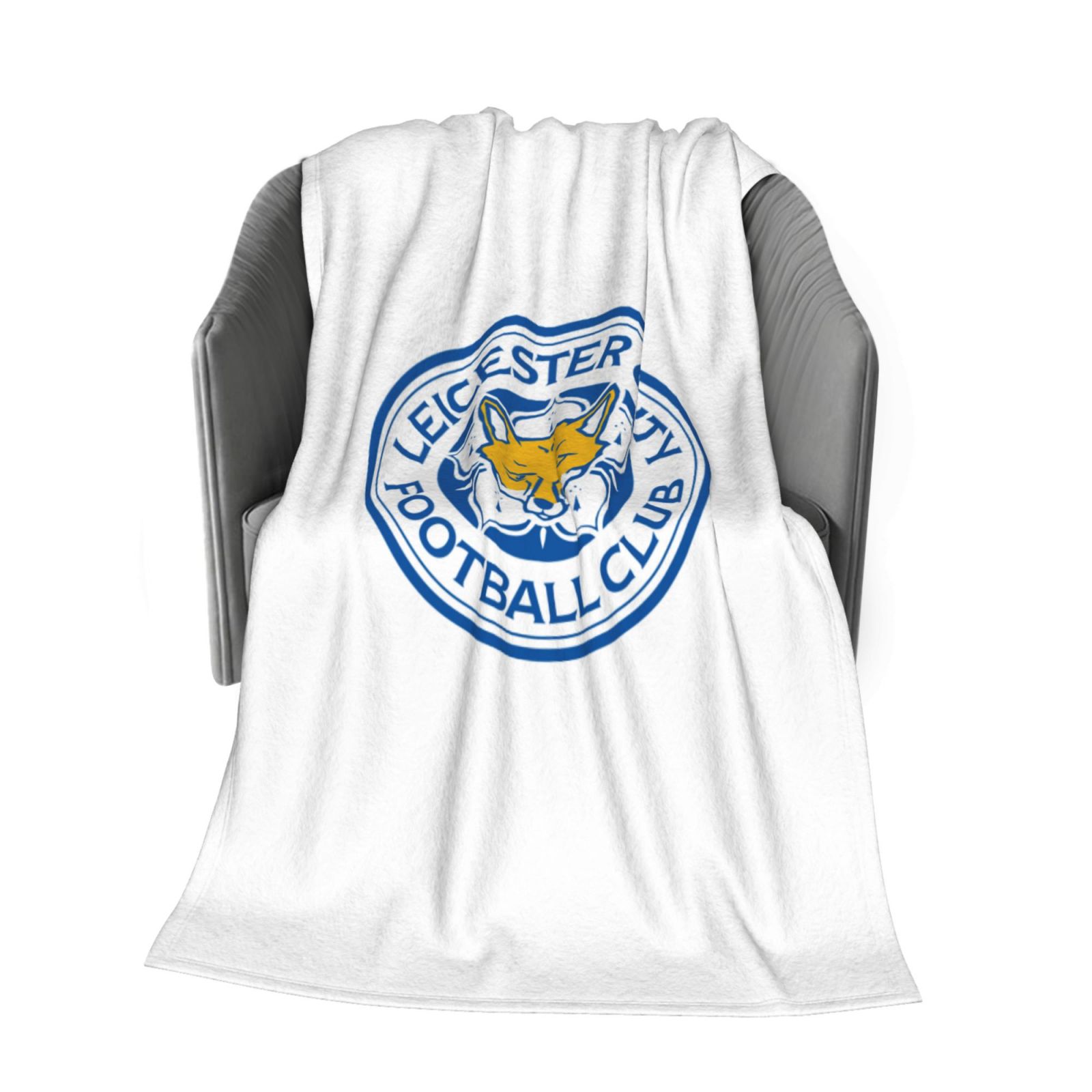 Leicester City Flannel Blanket FLB1576 - Soccerfana