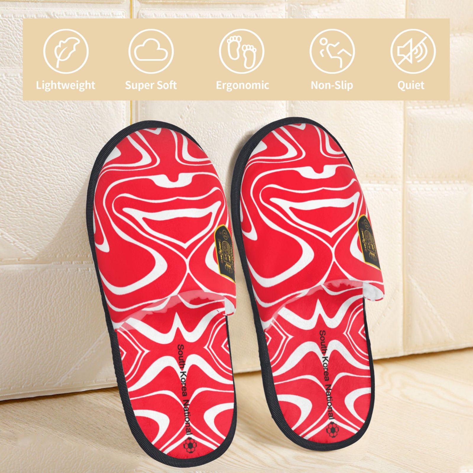 Spain Cotton Slippers FSP2353 - Soccerfana