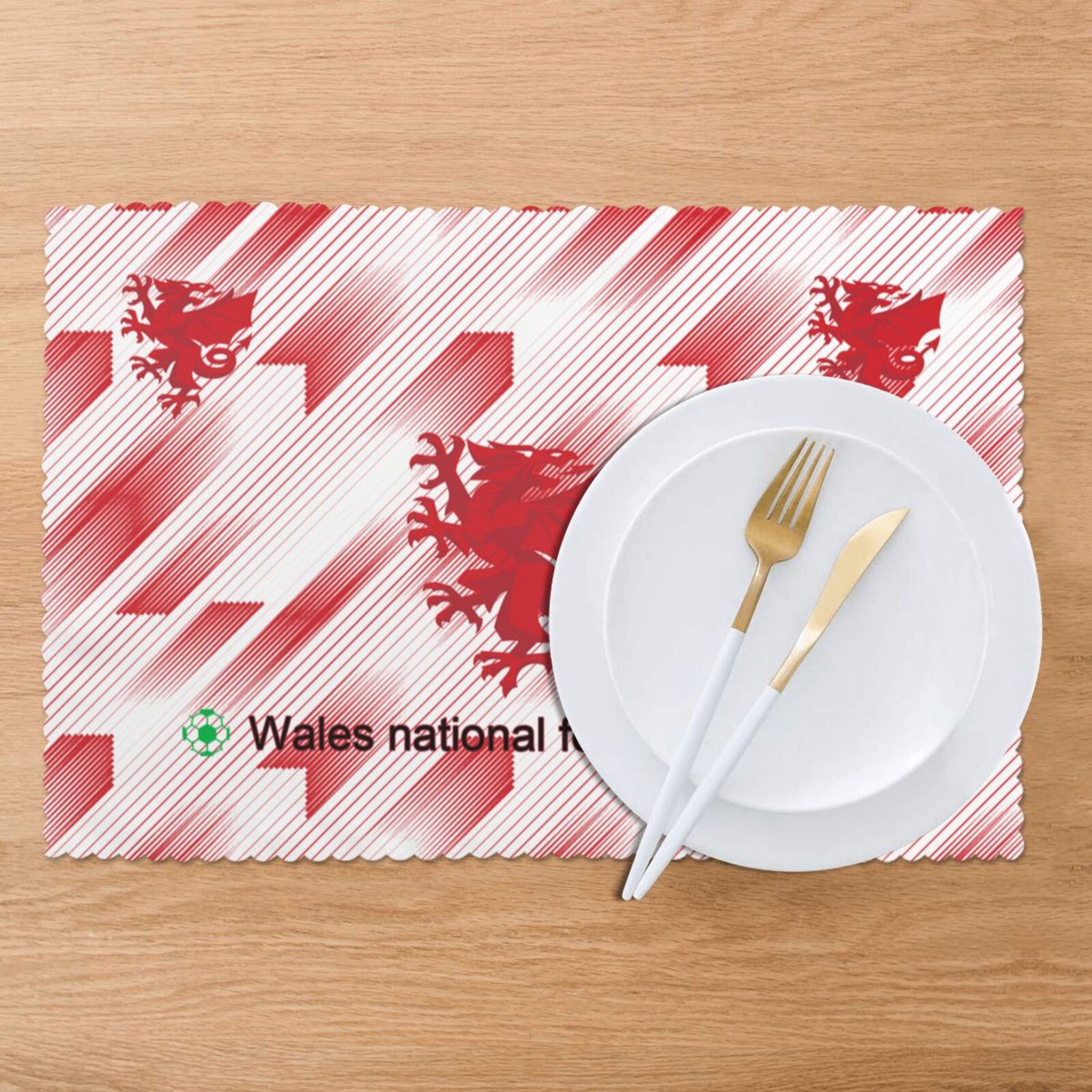 Wales Placemat Set Of 6 PFD2309 - Soccerfana