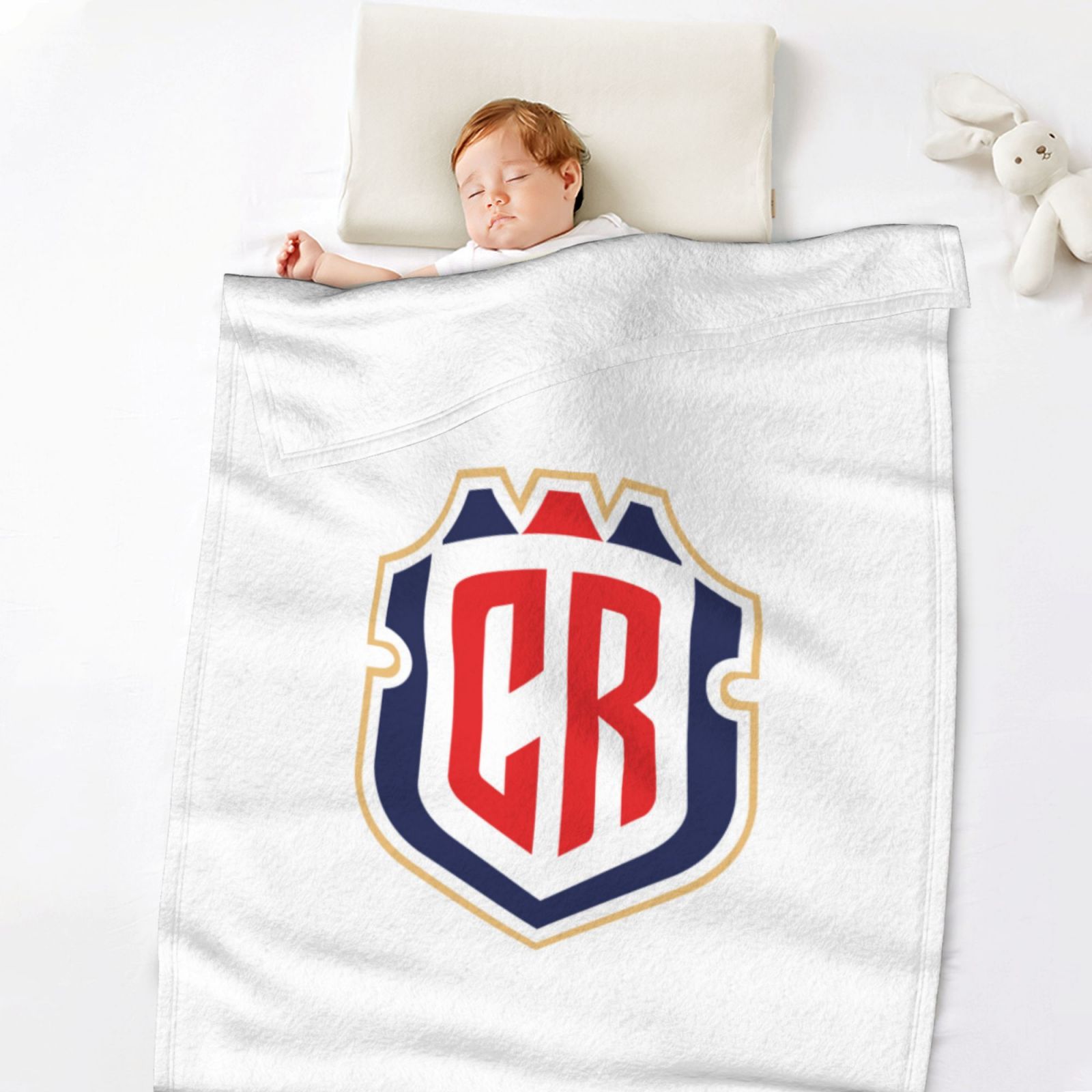 Costa Rica Flannel Blanket FLB1535 - Soccerfana