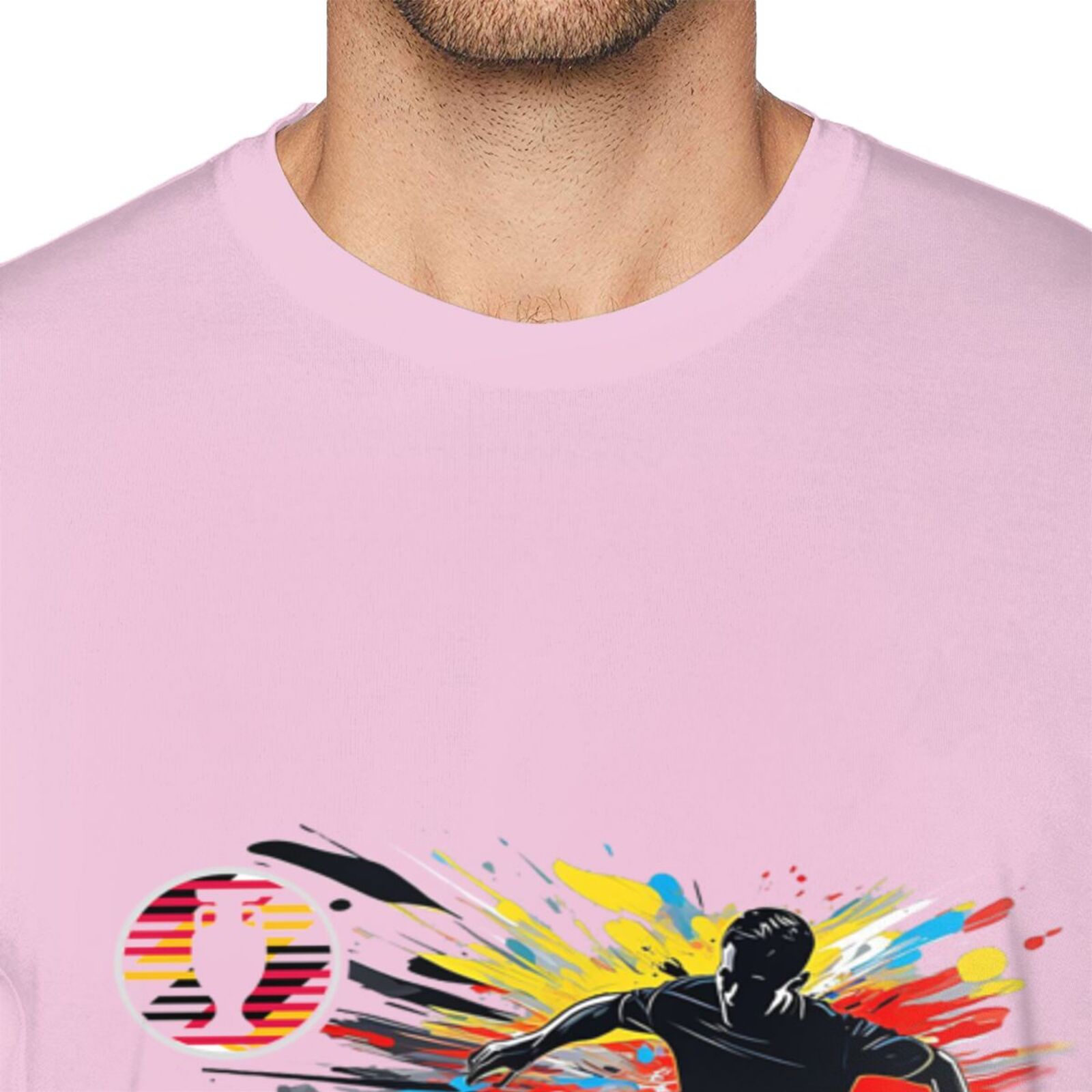 Men's Germany EURO 2024 Basic Short Sleeve T-Shirt BST1748 - Soccerfana