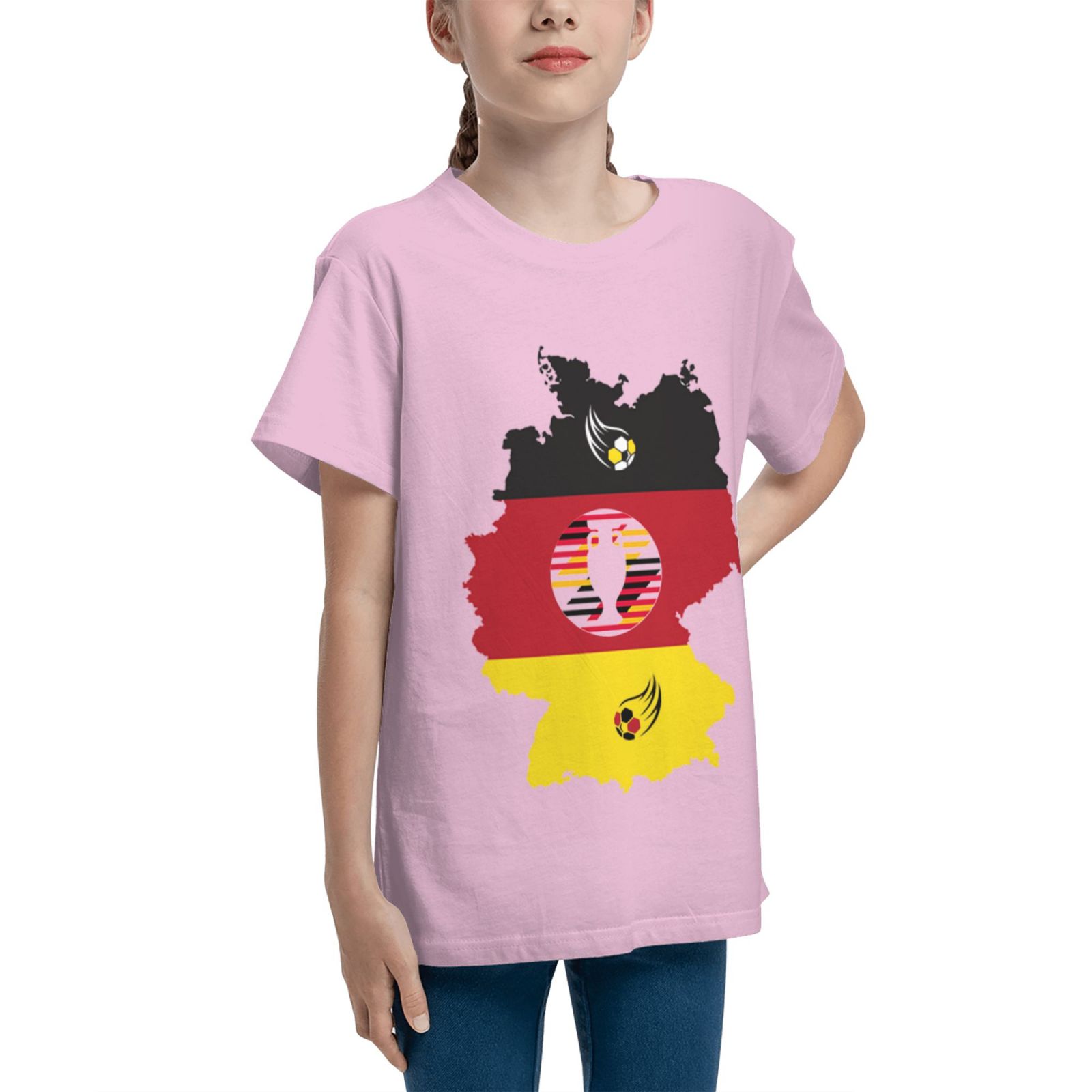 Kid's Germany EURO 2024 Teenage T-shirt TET1769 - Soccerfana