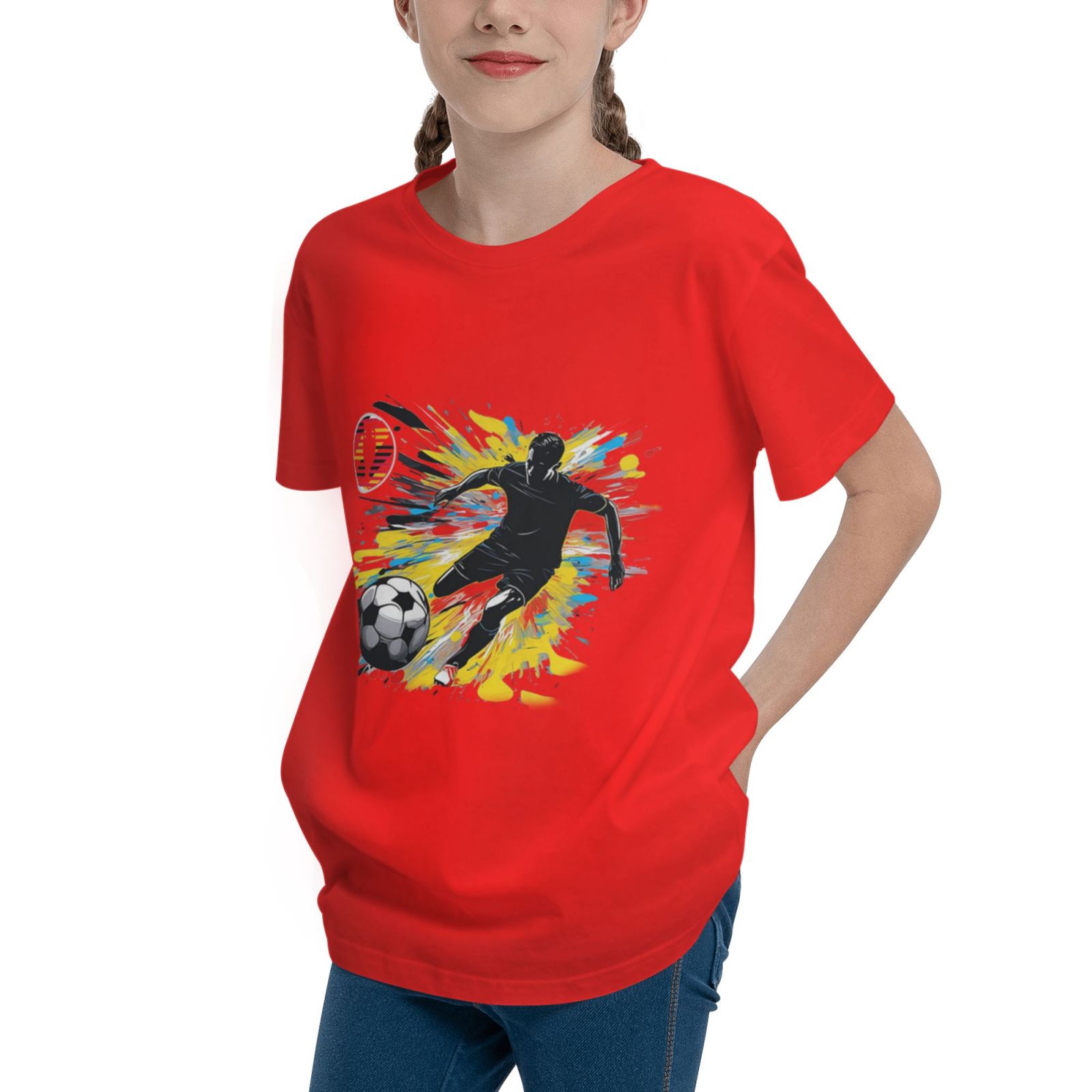 Kid's Germany EURO 2024 Teenage T-shirt TET1756 - Soccerfana
