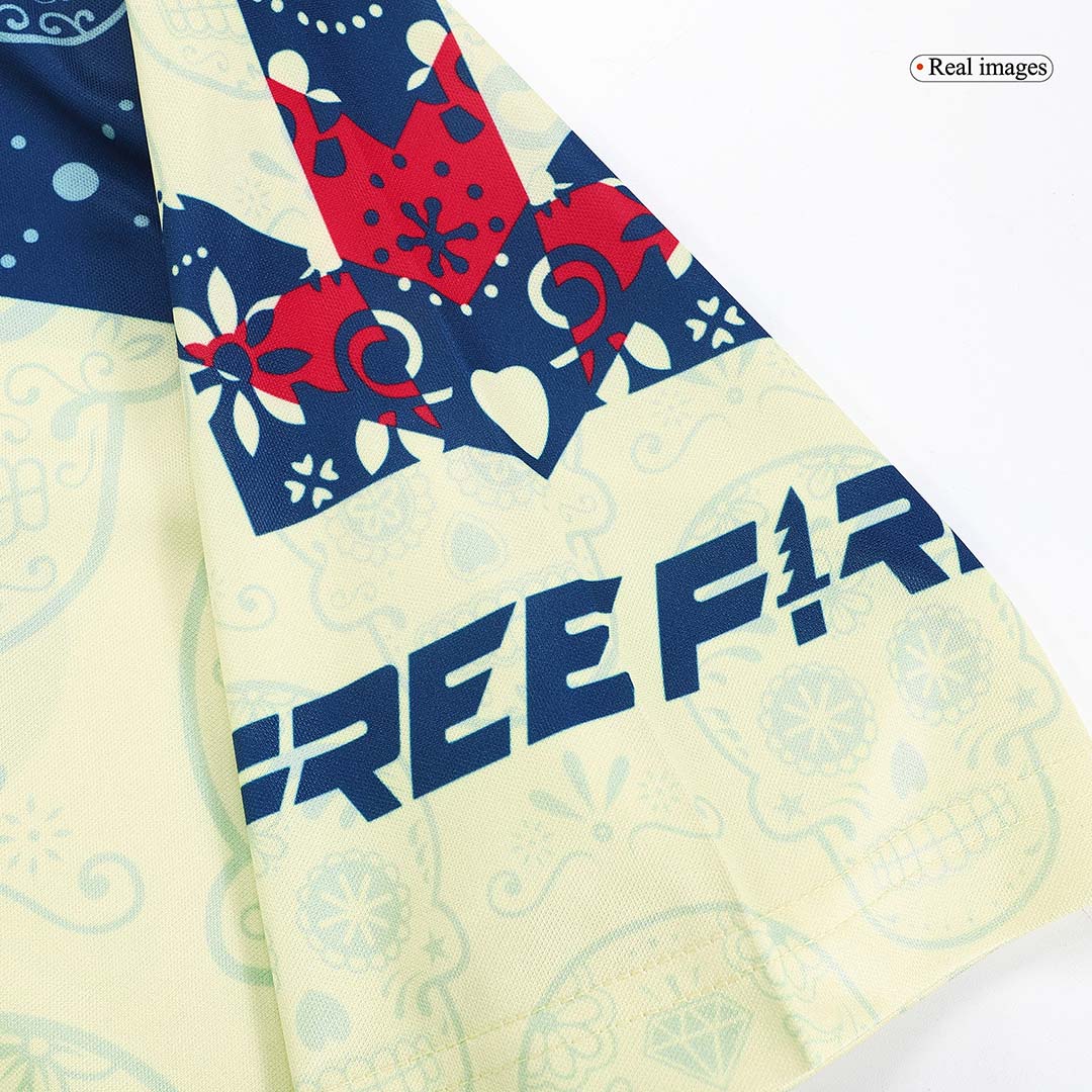 Club America Yellow Day of the Dead Jersey 23/24 - Soccerfana