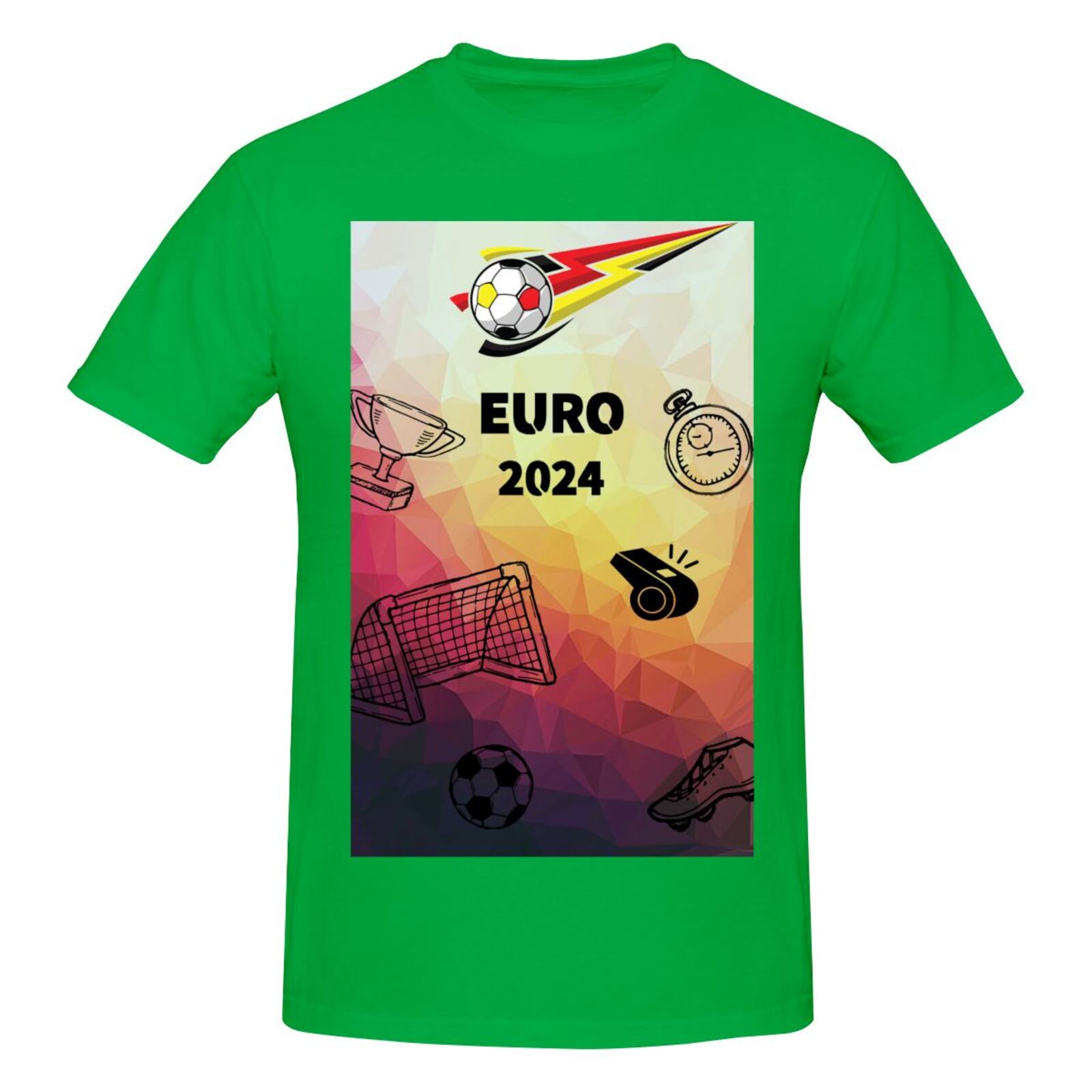 Men's Germany EURO 2024 Basic Short Sleeve T-Shirt BST1771 - Soccerfana