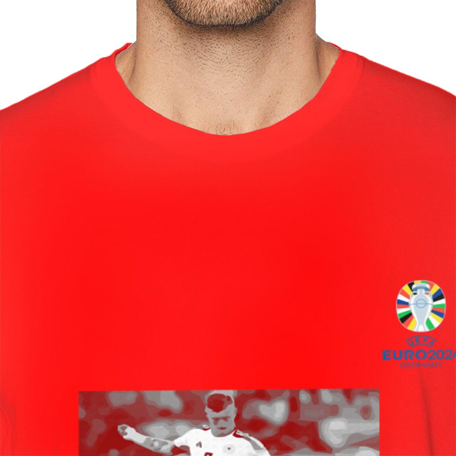 Men's Germany EURO 2024 Basic Short Sleeve T-Shirt BST1704 - Soccerfana