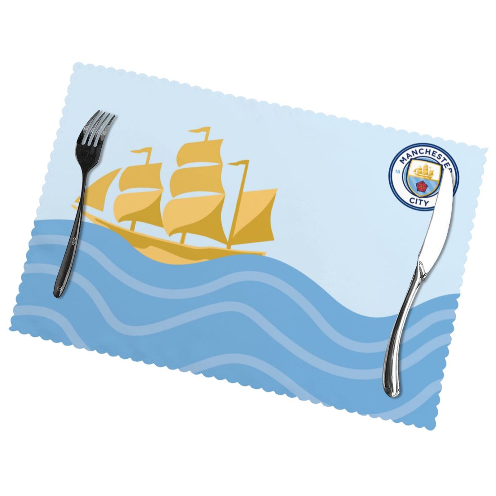 Manchester City Placemat Set Of 6 PFD2069 - Soccerfana