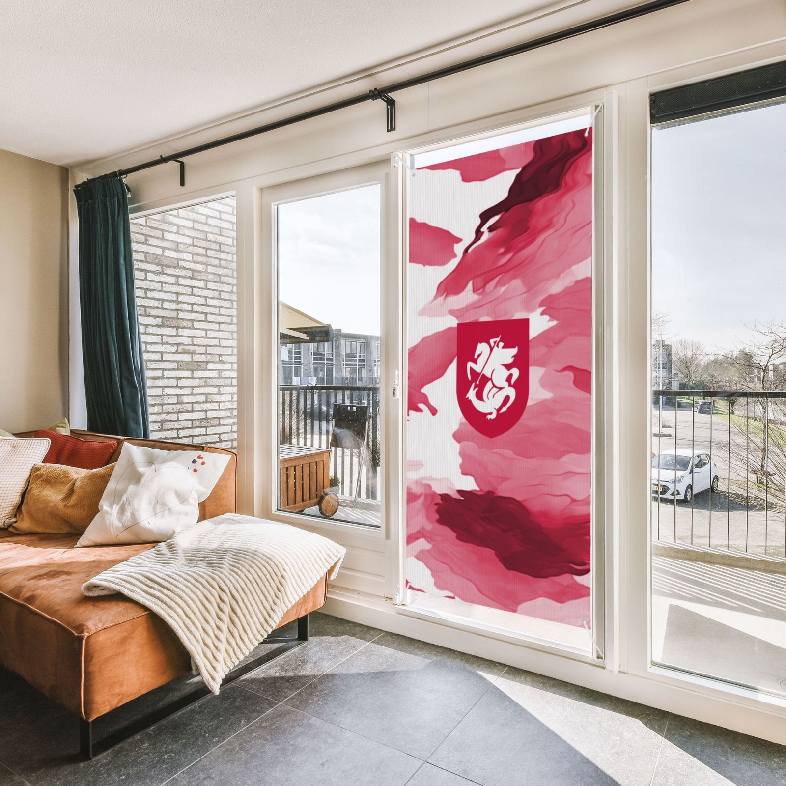 Georgia Door Cover Decorated Banner DCB2793 - Soccerfana