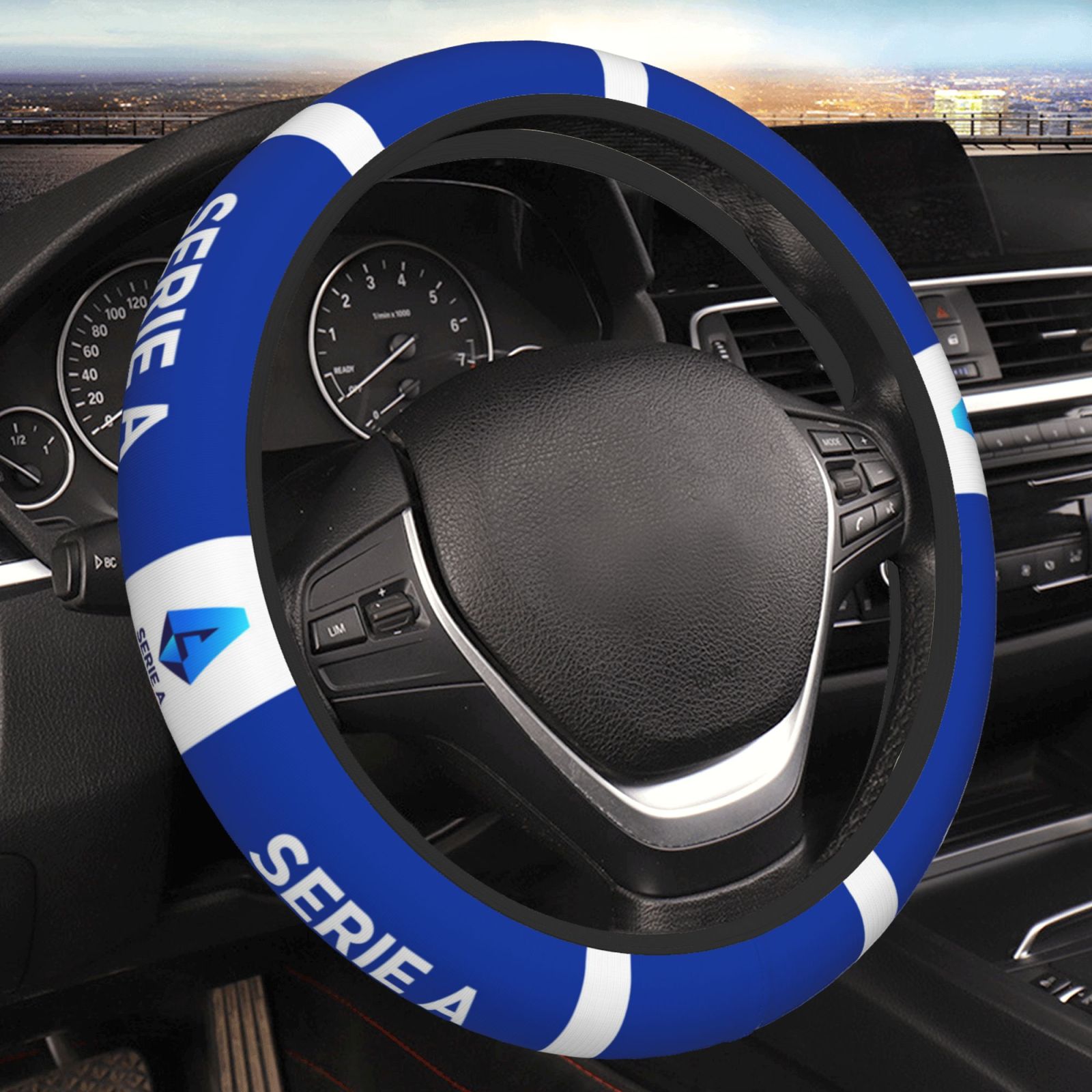 Serie A Steering Wheel Cover ESW2402 - Soccerfana