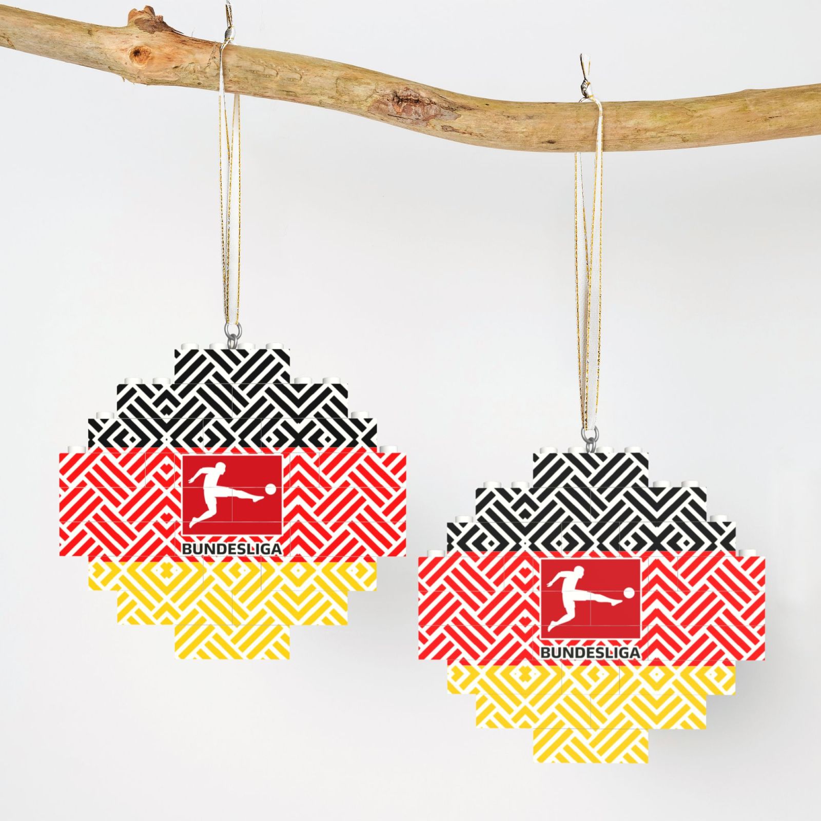 Germany Football League Building Block Puzzle Ornament BBP2027 - Soccerfana