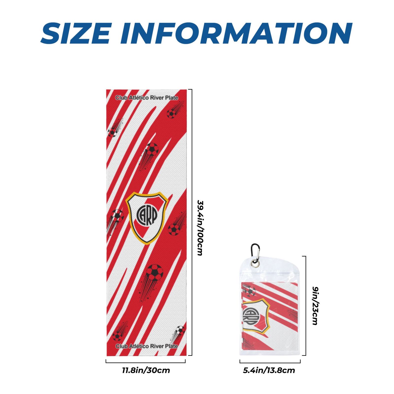 River Plate Sport Towel CET1952 - Soccerfana