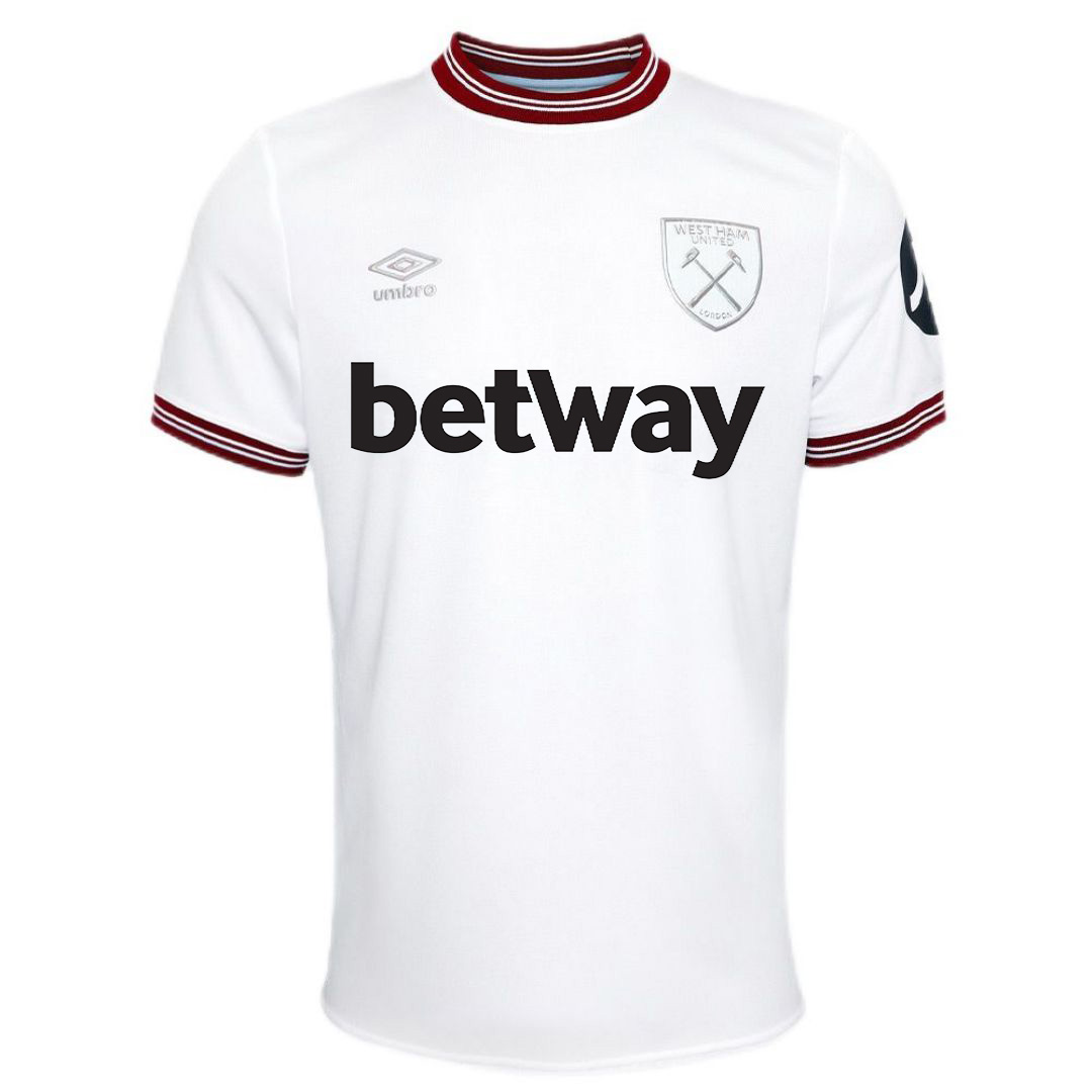 West Ham Away Jersey 23/24 - Soccerfana
