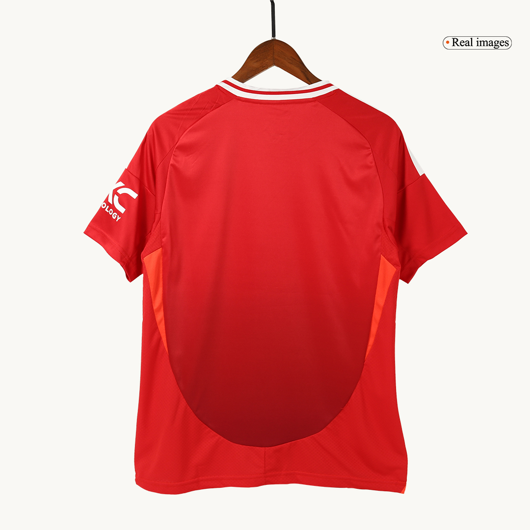 Manchester United Home Jersey 2024/25 - Soccerfana