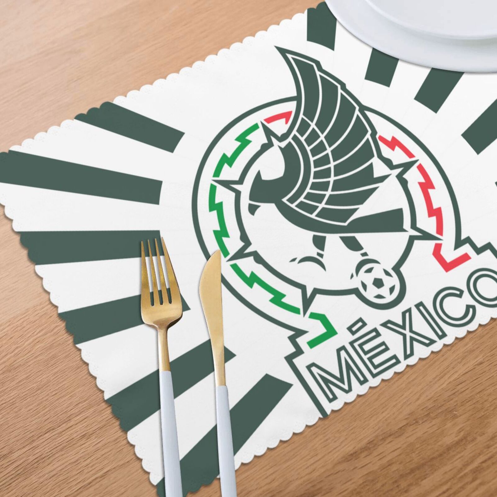 Mexico Placemat Set Of 6 PFD2084 - Soccerfana