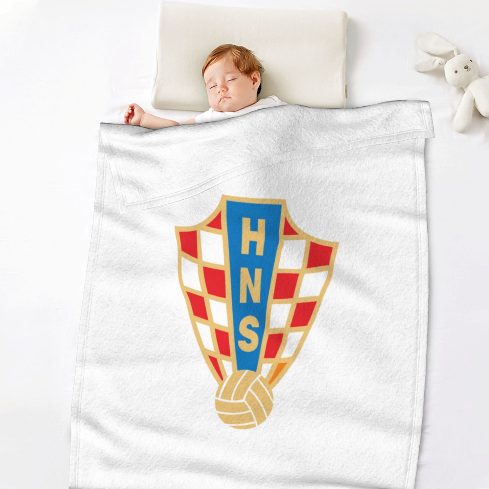Croatia Flannel Blanket FLB1542 - Soccerfana