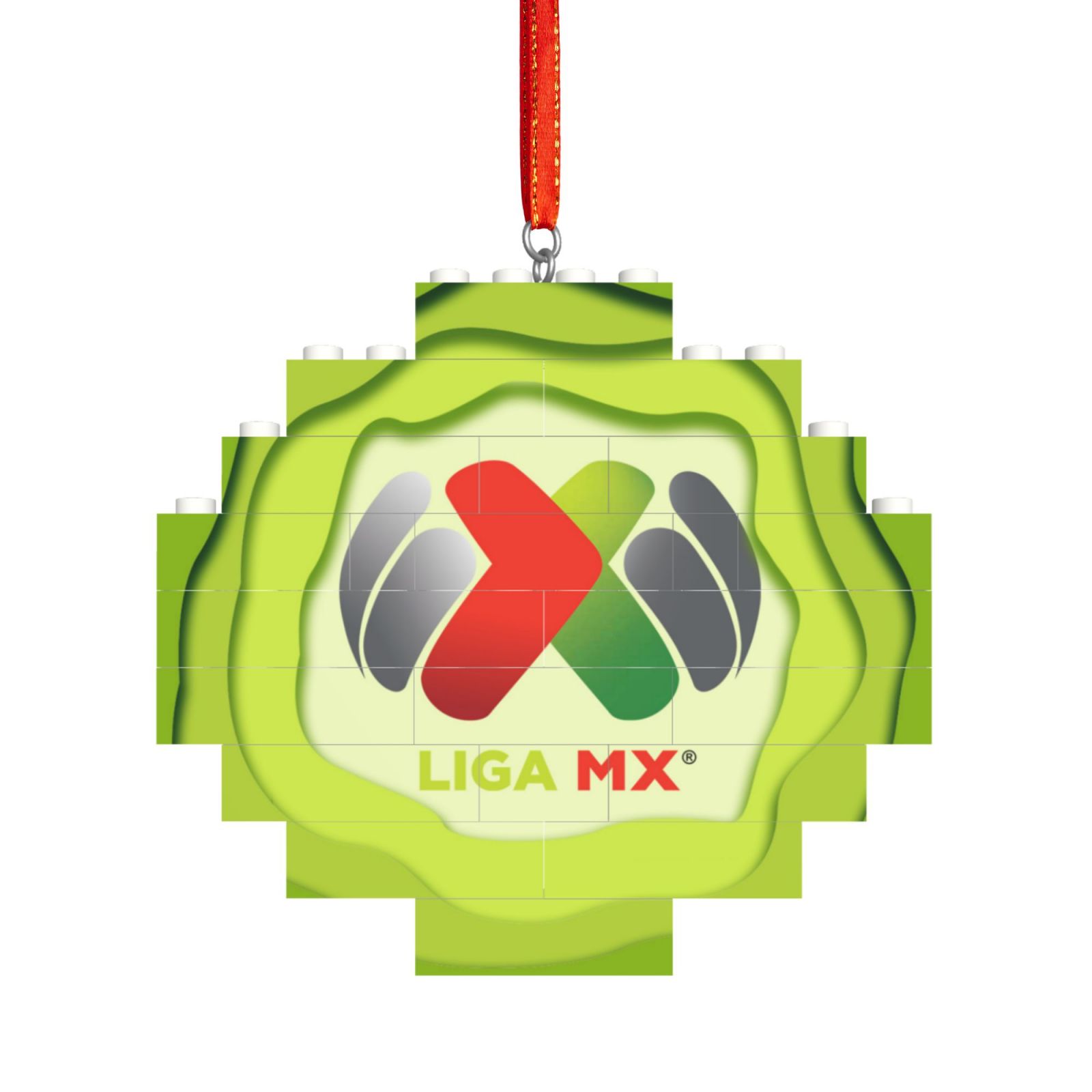 LIGA MX Building Block Puzzle Ornament BBP2199 - Soccerfana