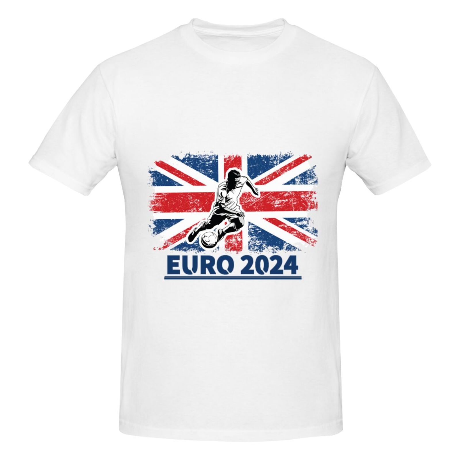 Men's England EURO 2024 Basic Short Sleeve T-Shirt BST1750 - Soccerfana
