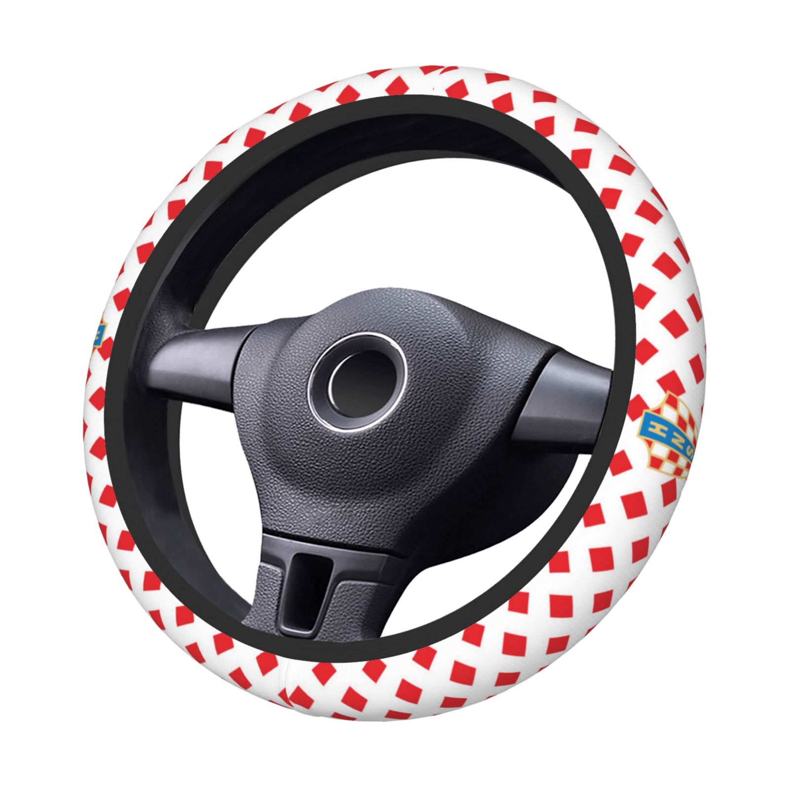 Croatia Steering Wheel Cover ESW2431 - Soccerfana