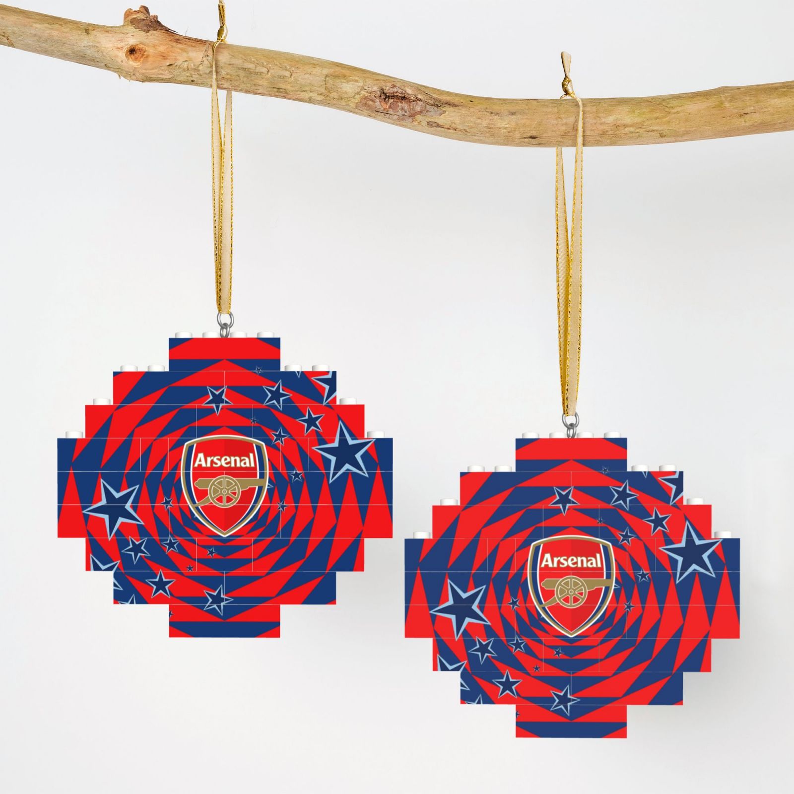 Arsenal Building Block Puzzle Ornament BBP1985 - Soccerfana