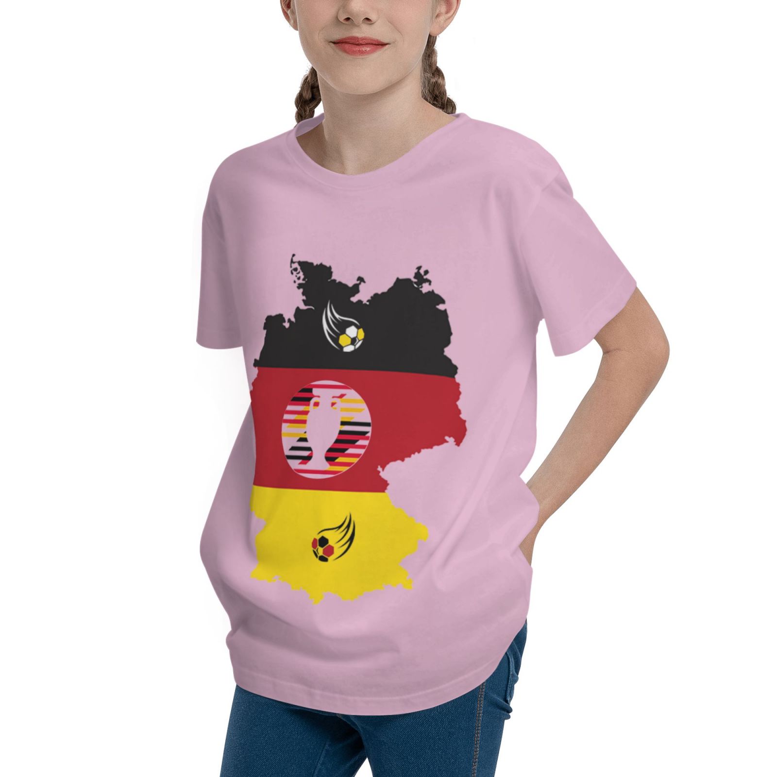 Kid's Germany EURO 2024 Teenage T-shirt TET1769 - Soccerfana