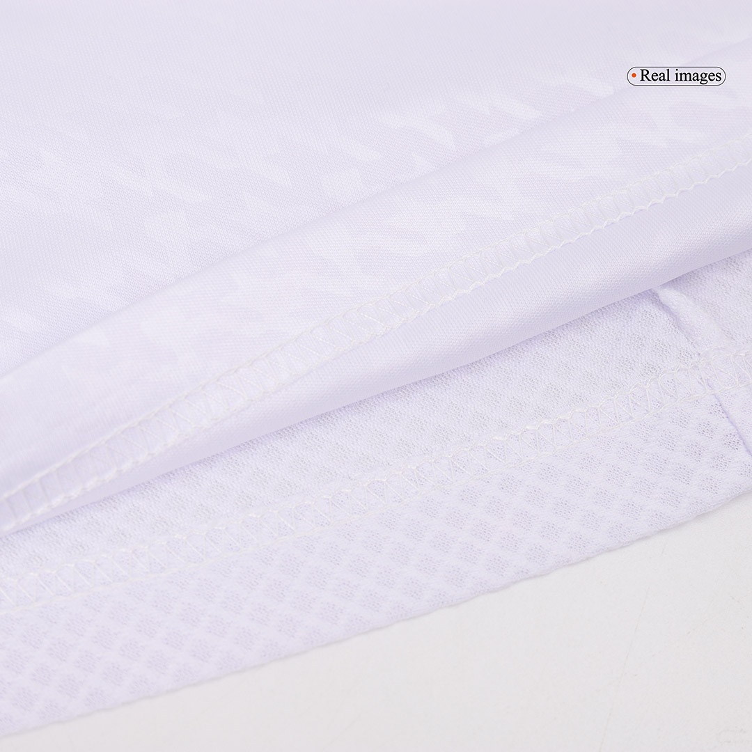 Real Madrid Home Long Sleeve Jersey 2024/25 - Soccerfana